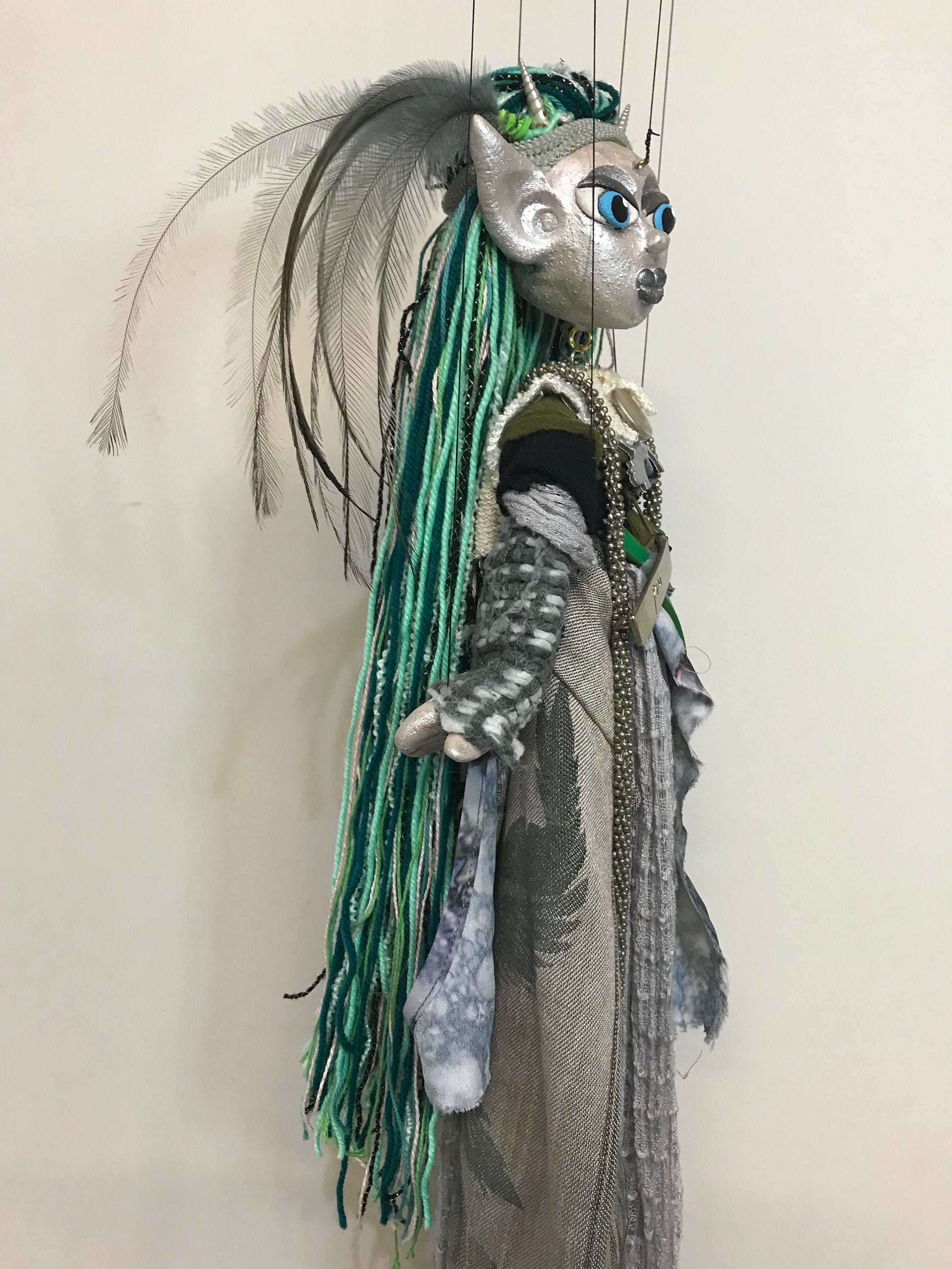 Juno - Sylph of the Silver Serpent Marionette