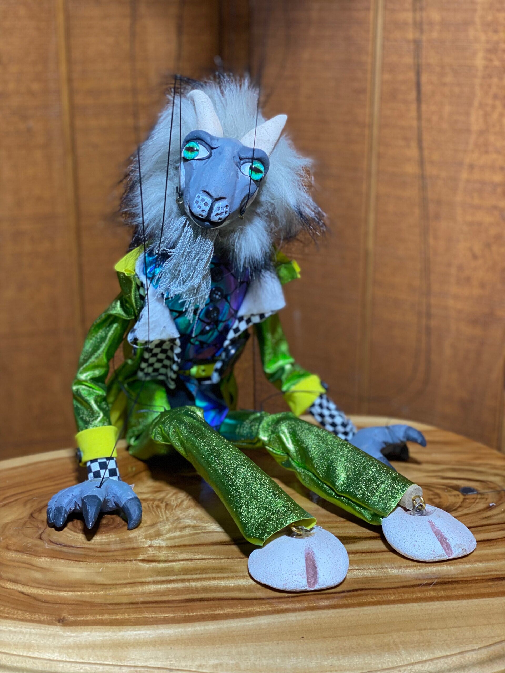 Gordon P. Goatman Marionette Puppet