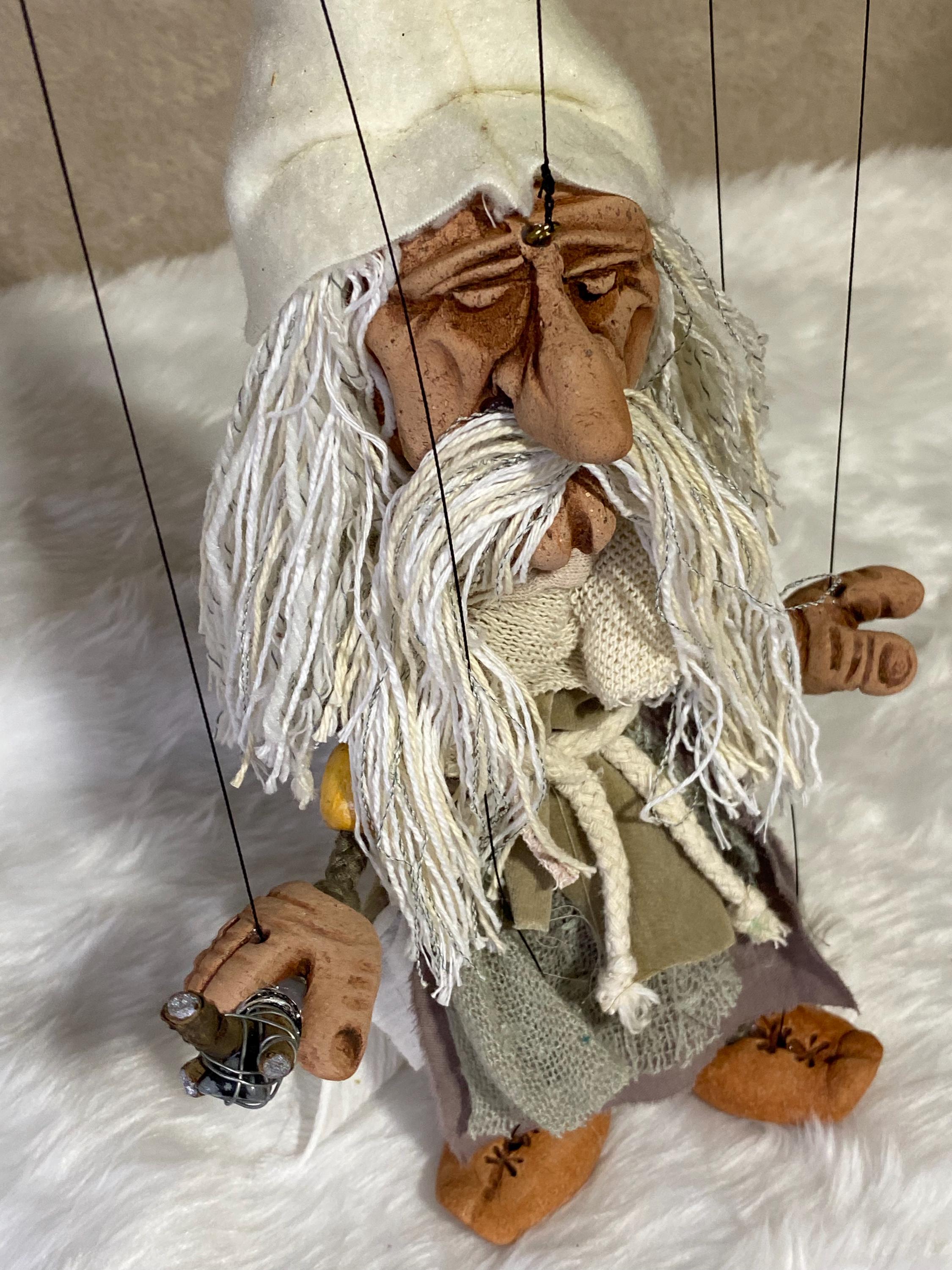 Gandalf the white Wizard - Marionette