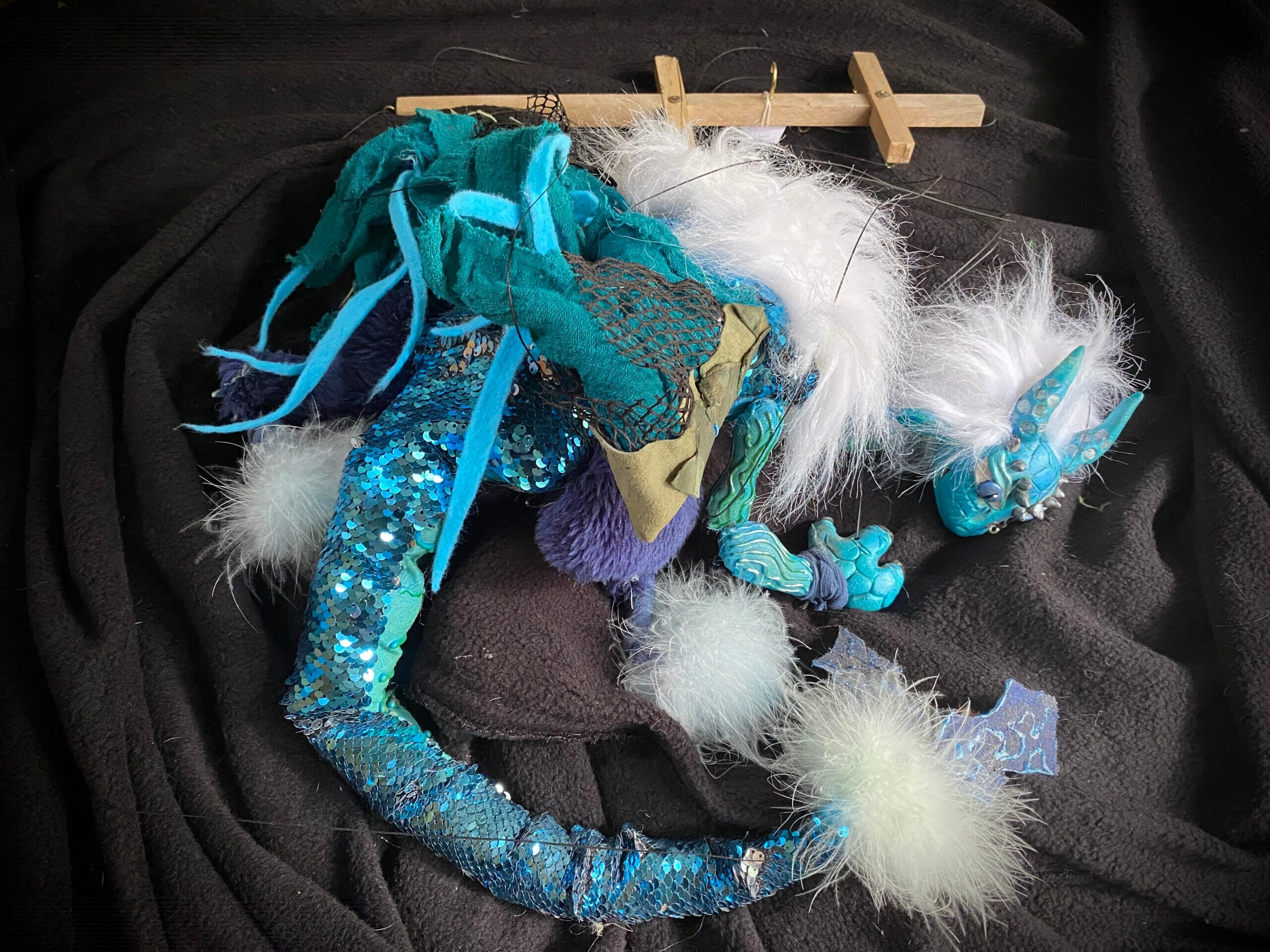 Fairuz, the Dragon of the Waters - Elemental Dragon Marionette