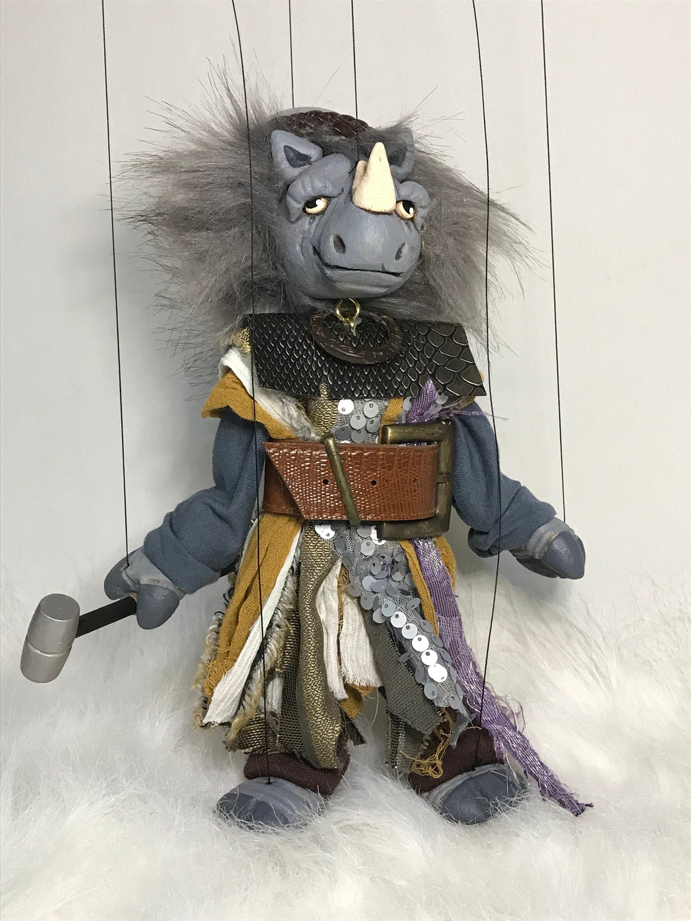 Rumble Rockbottom Rhino Marionette