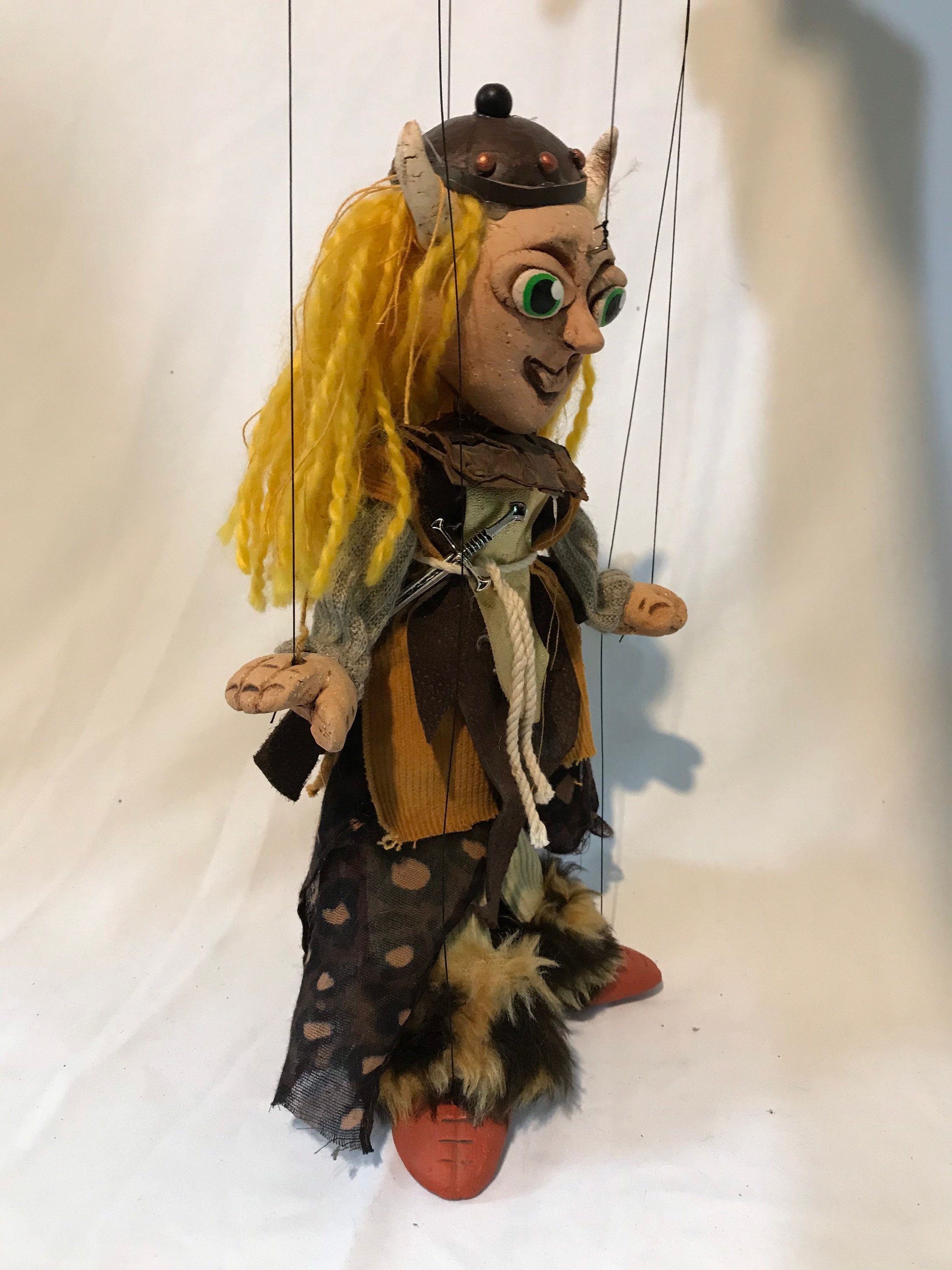 Idun the Youthful Viking Gods Marionette