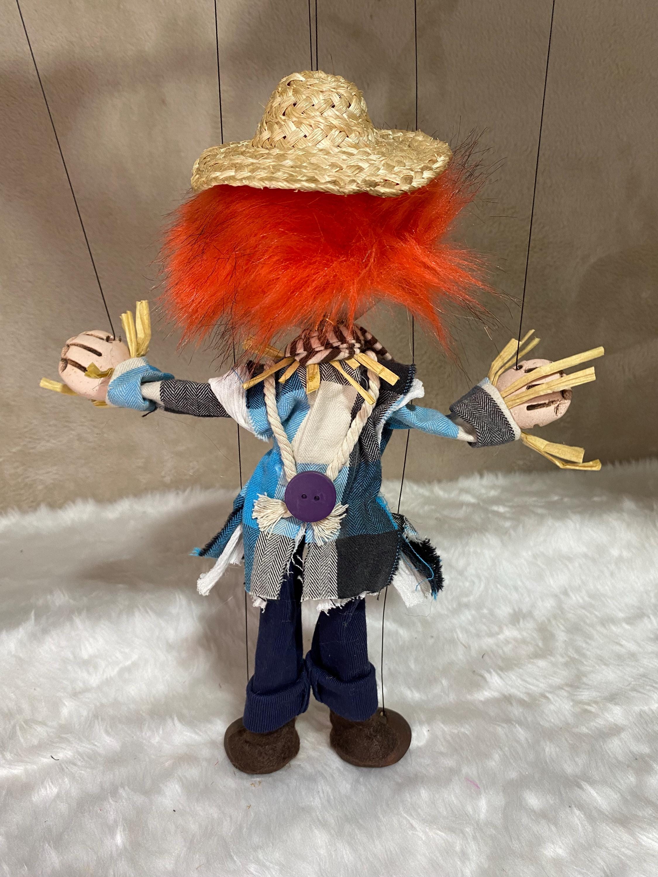 Scarecrow Doll: Cosplay Marionette Puppet
