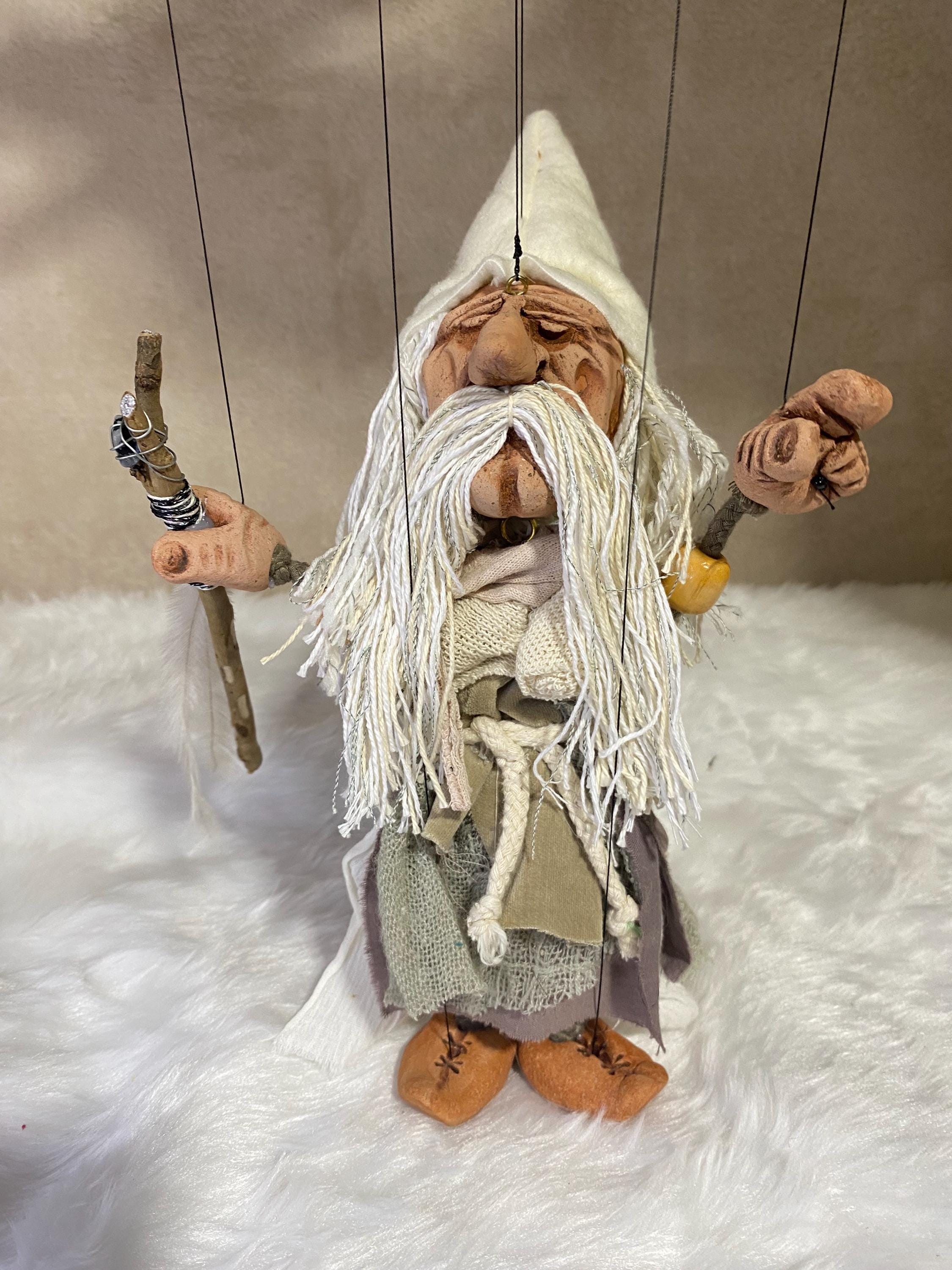 Gandalf the white Wizard - Marionette