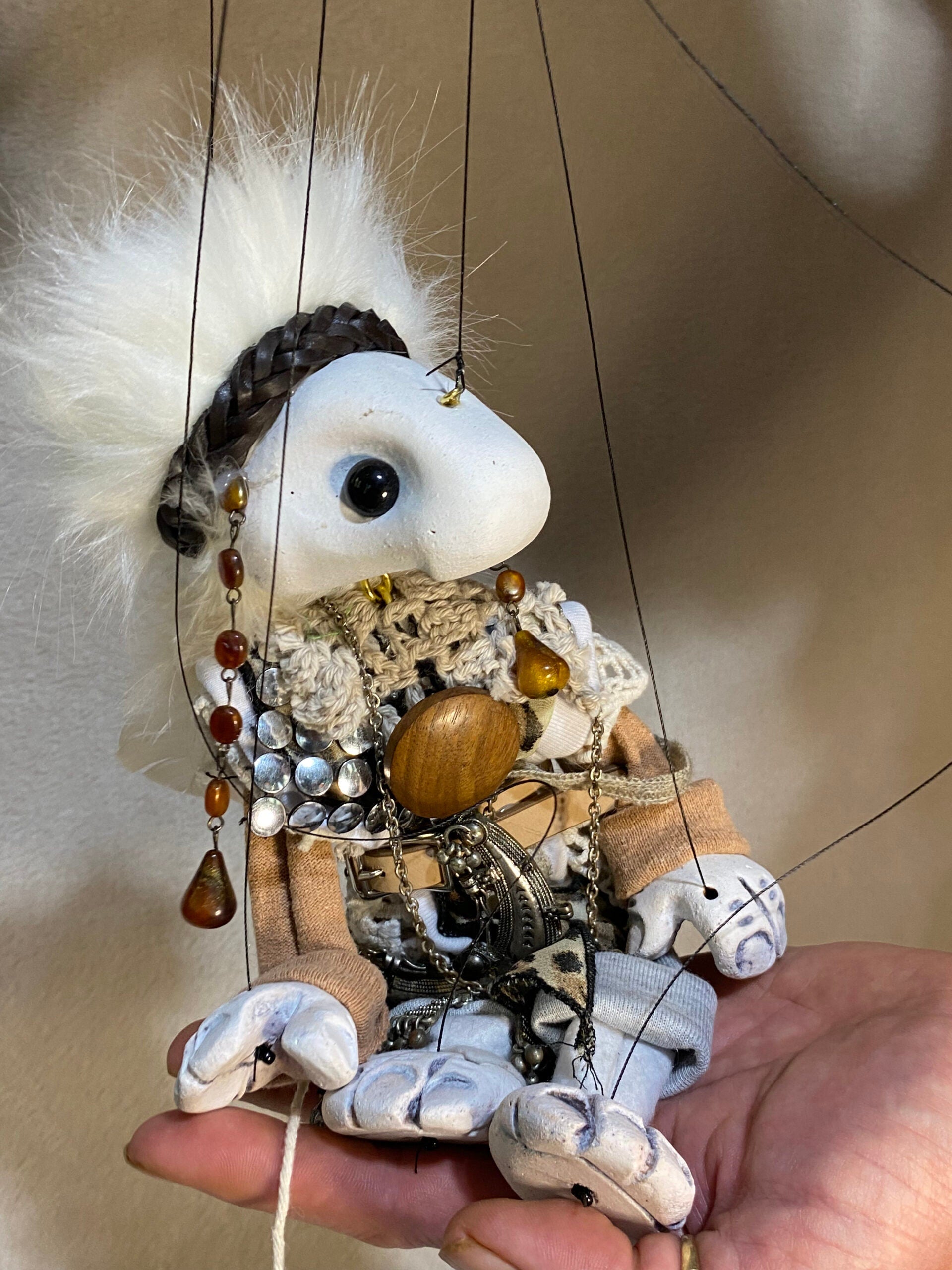 Inanna - an Aeyriekin Oddling Marionette