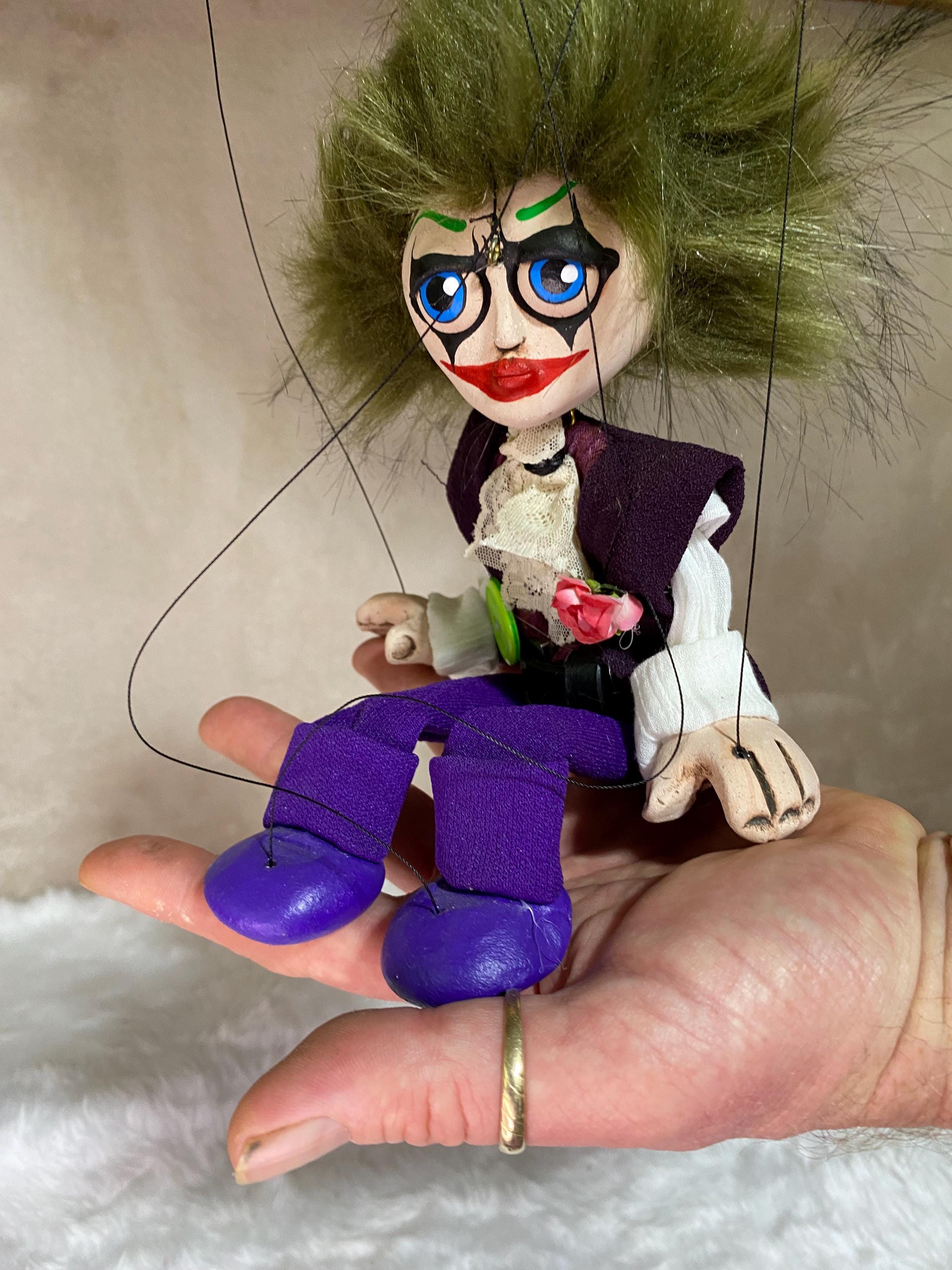 The Joker Doll: Cosplay Marionette Puppet