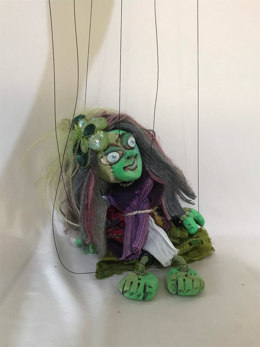 Undead Puppet Dead Jenny Zombie Marionette Puppet - Patchwork Undead Character | The ...