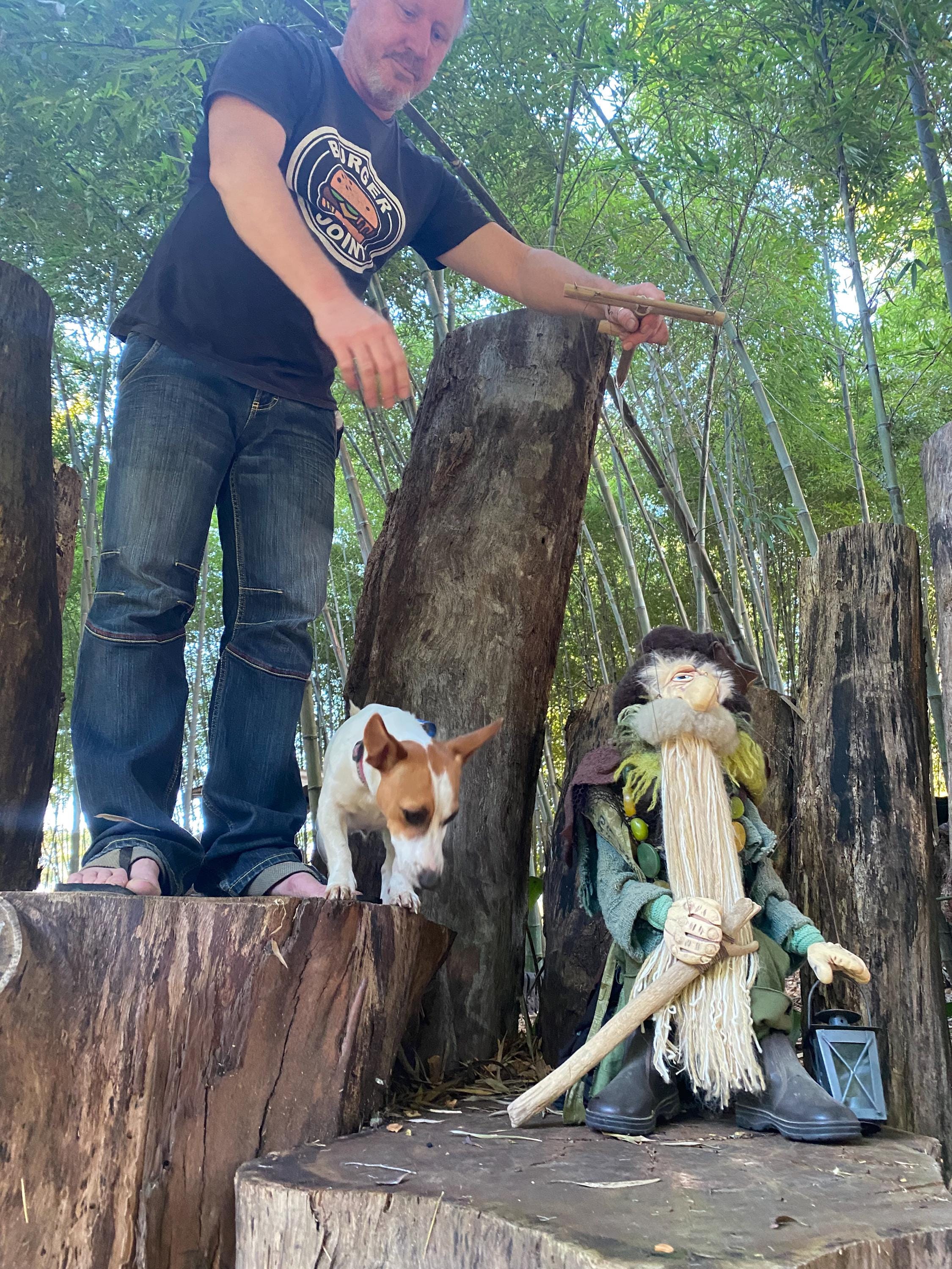 The Hermit - Large Marionette