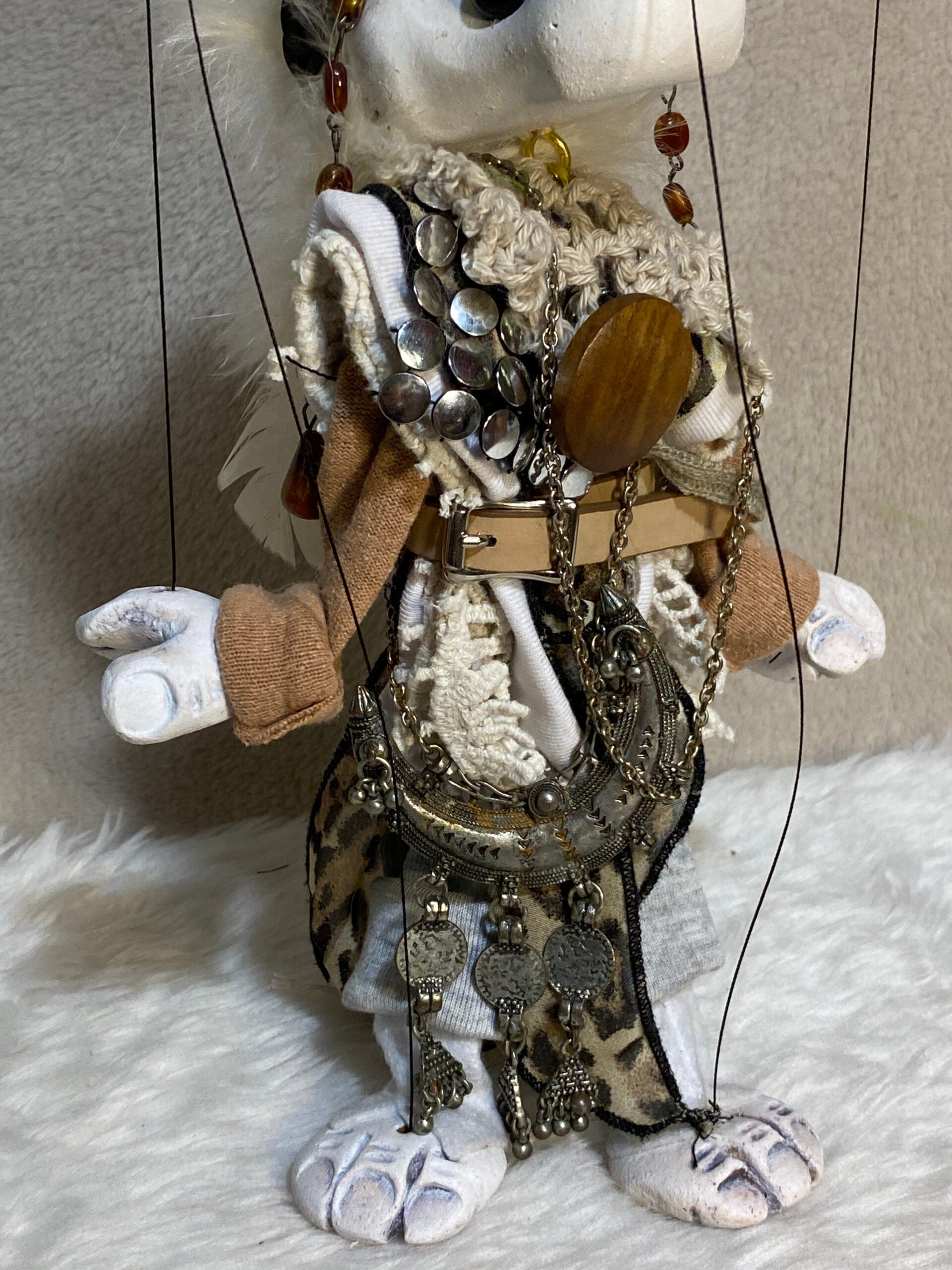 Inanna - an Aeyriekin Oddling Marionette