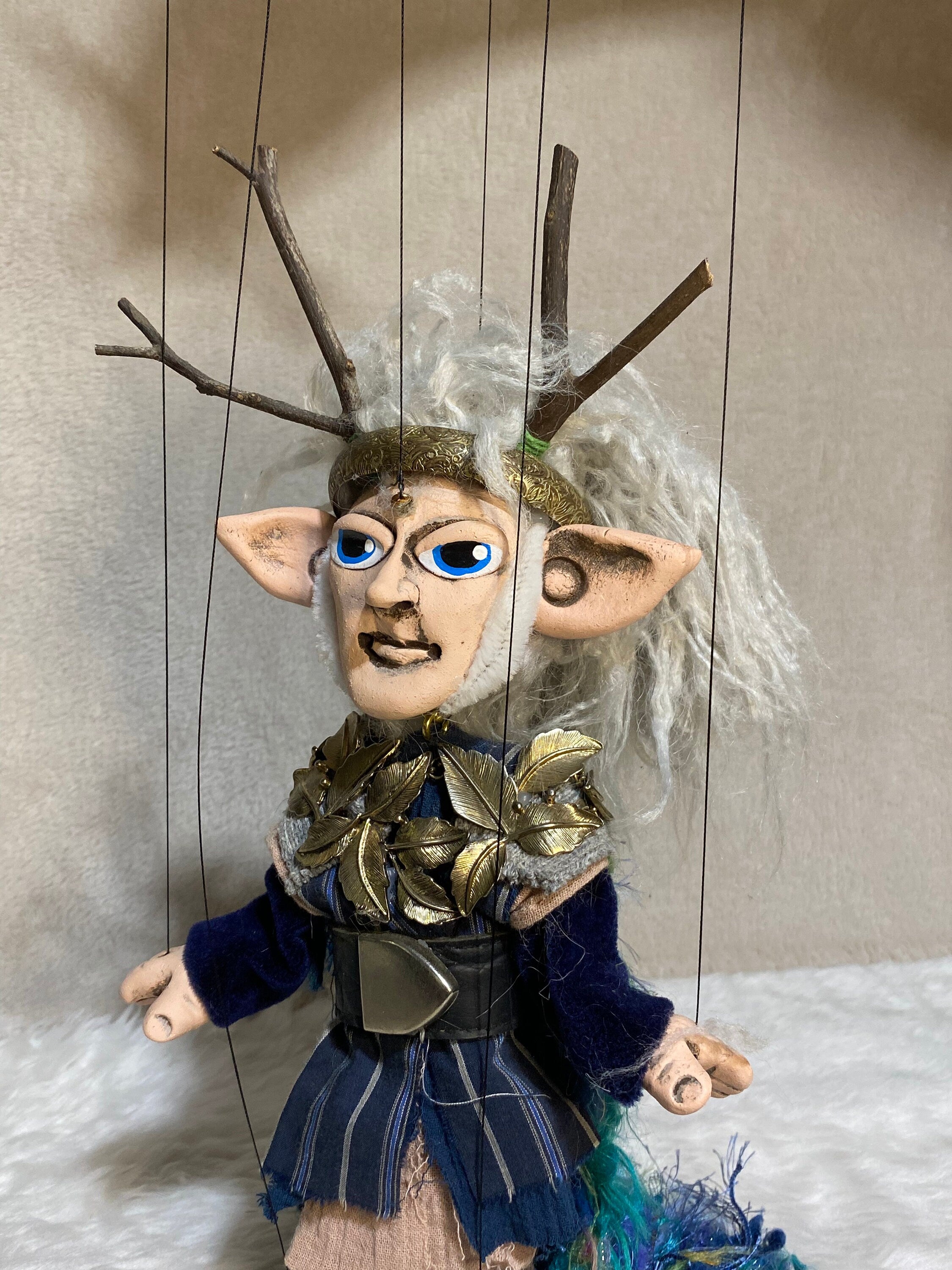 Oberon - Midsummer Night's Dream Marionette puppet