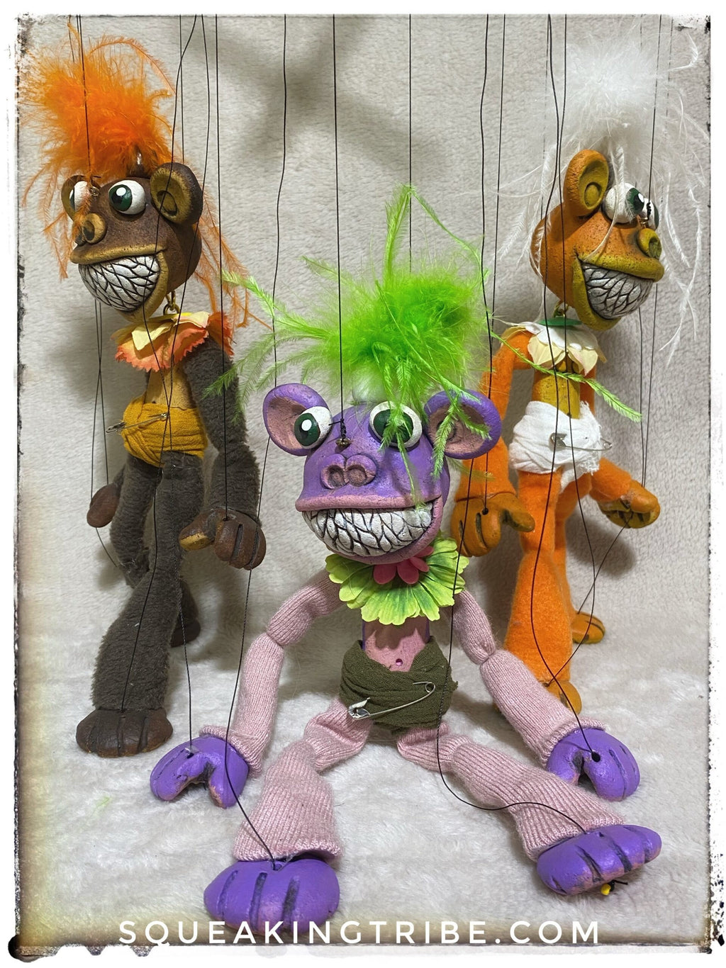 Crazy Orange Monkey - Anthro Marionette