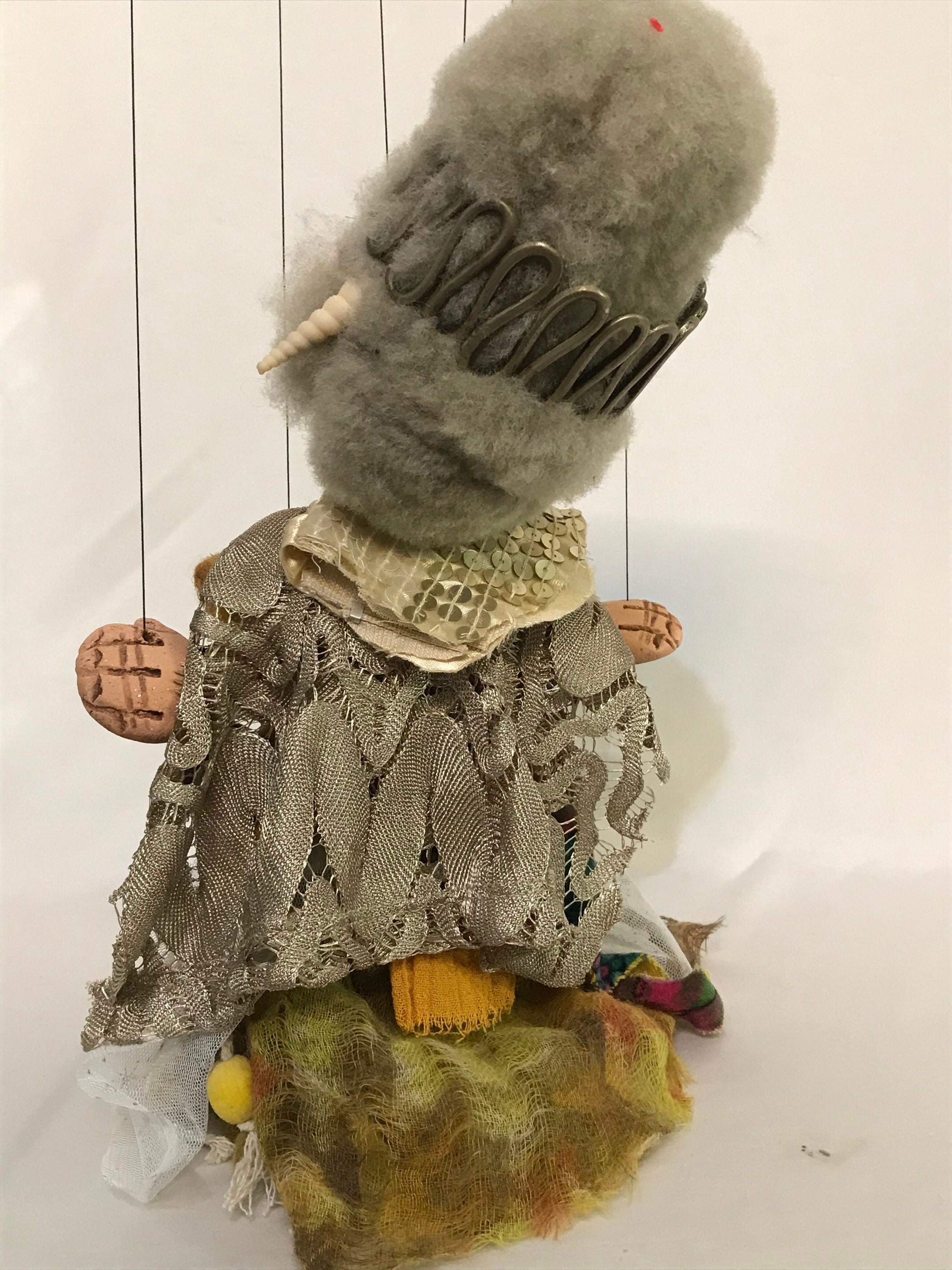 Longh Horne the Ogress Viking God Marionette