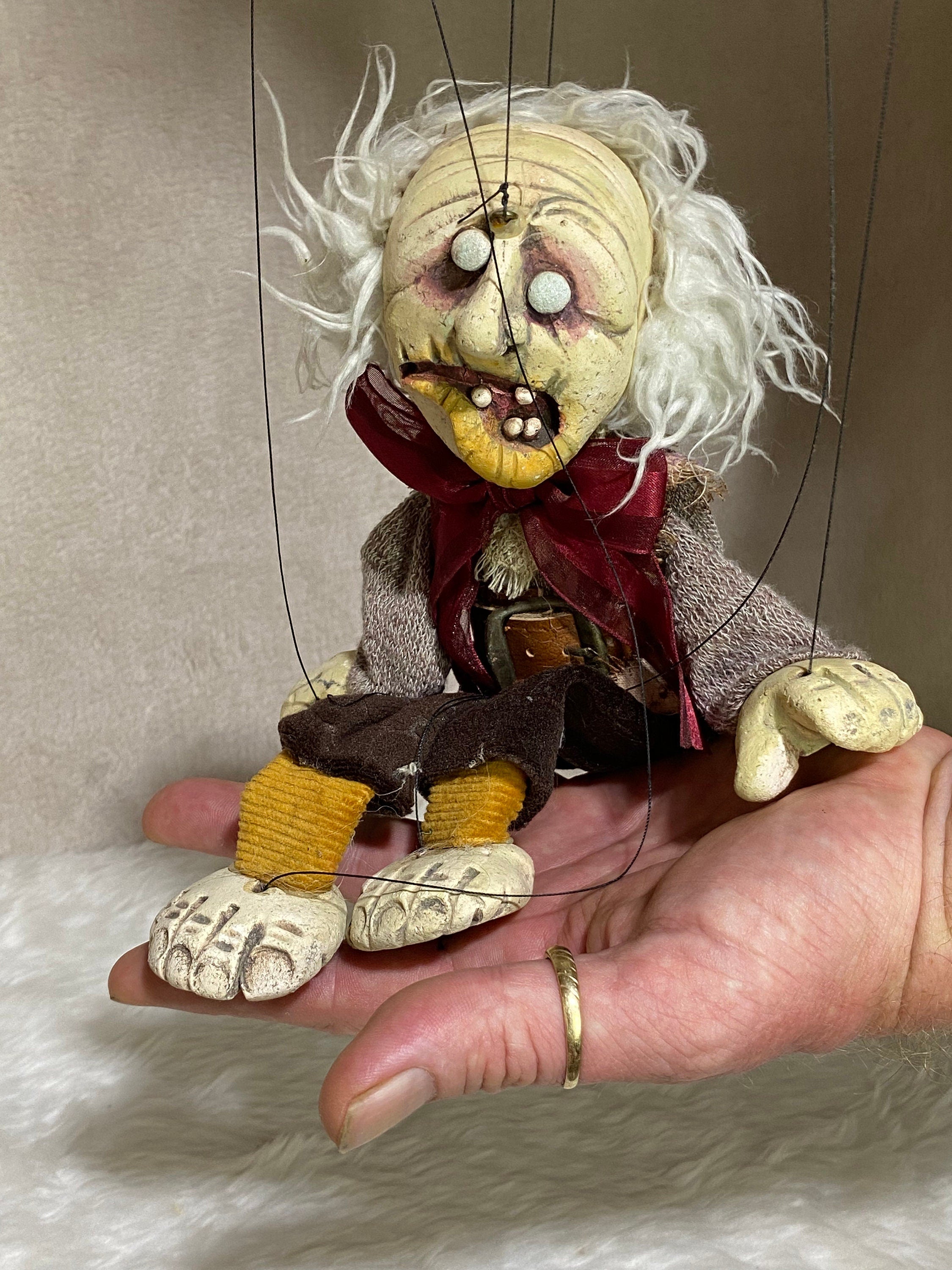 Uncle Ebenezer: Undead Zombie Marionette Puppet