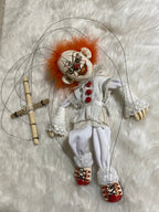Pennywise from "It"- OOAK Marionette Puppet Handmade By The Squeaking Tribe