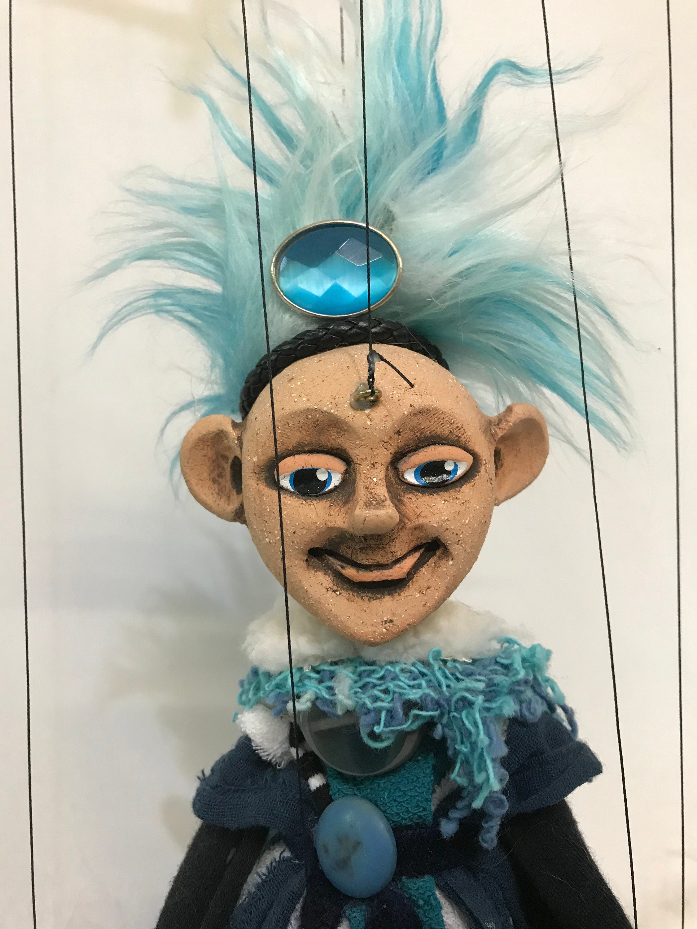 Blue Bell- Gothic Queen Marionette