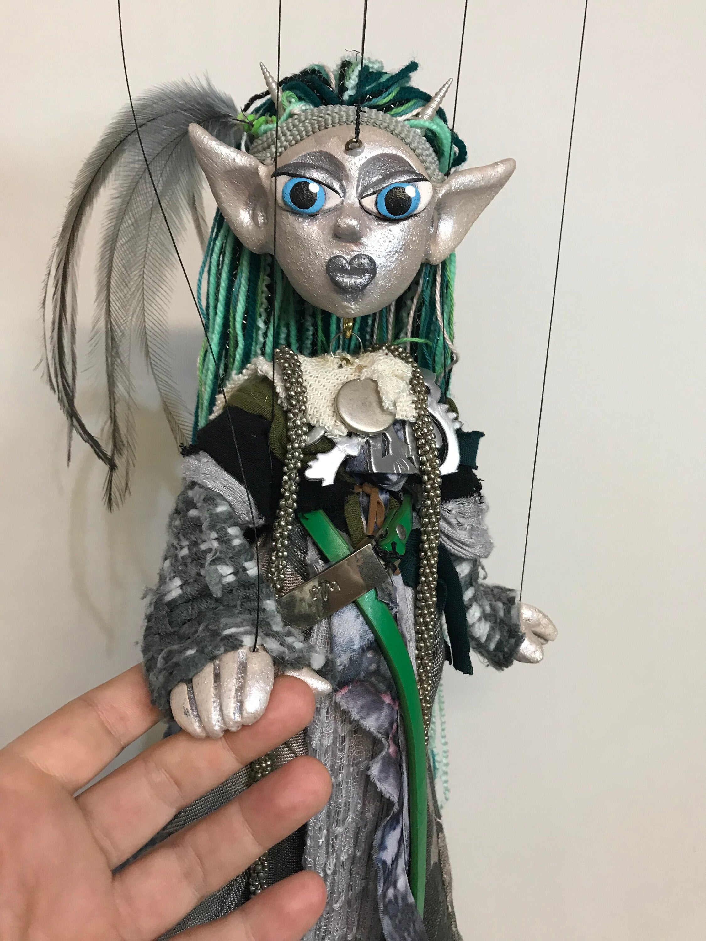Juno - Sylph of the Silver Serpent Marionette