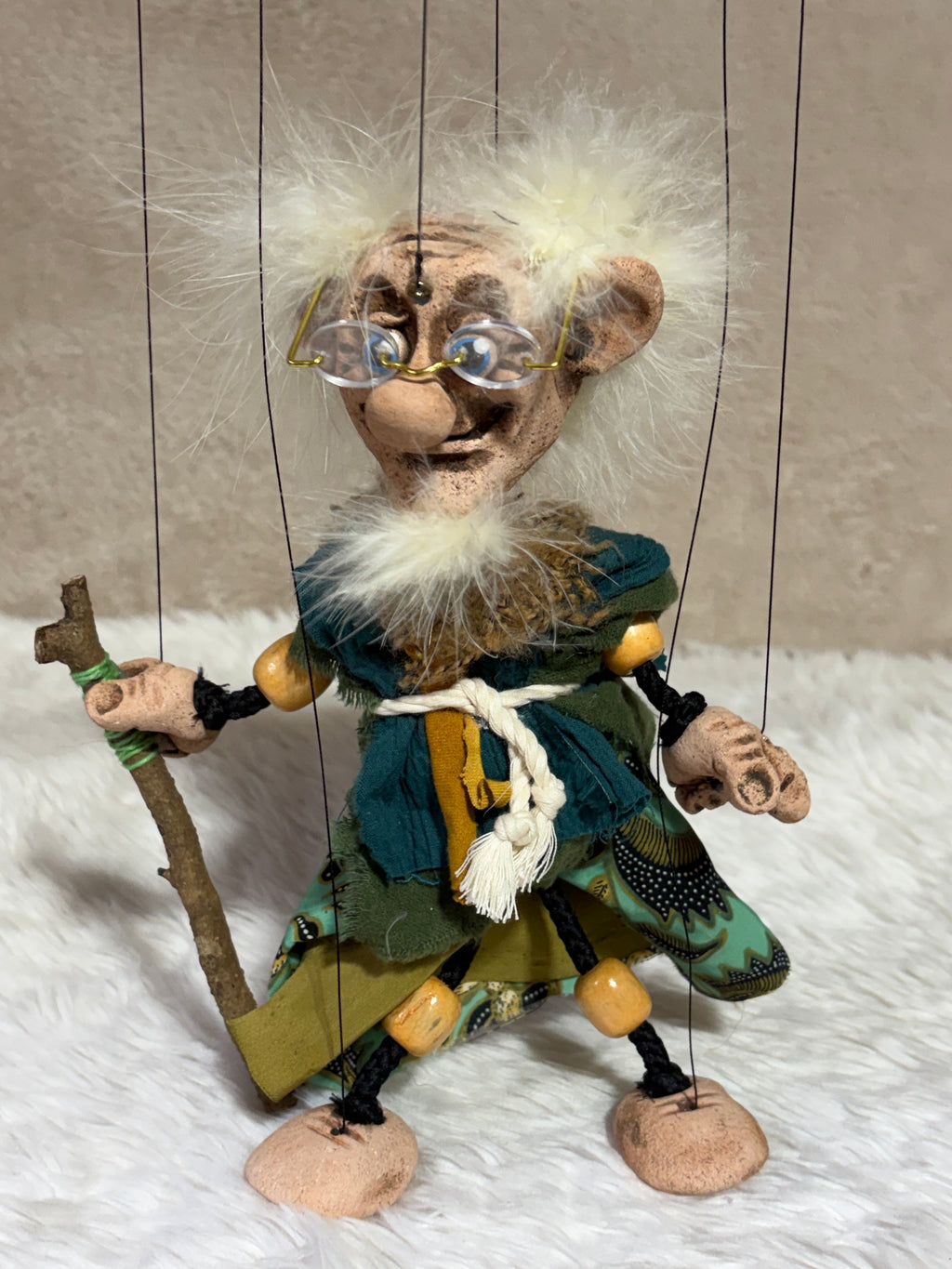 The Hermit: Classic Marionette Puppet
