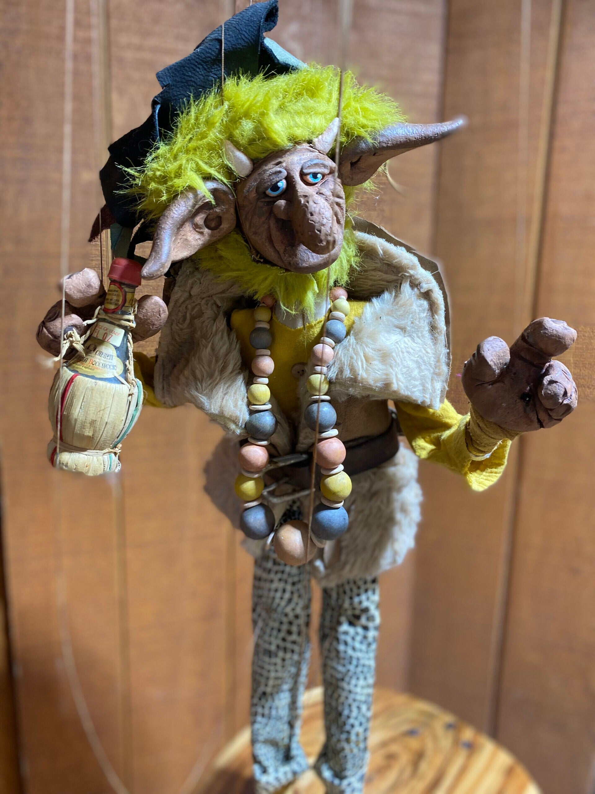 Drunken Brownie - Large Marionette