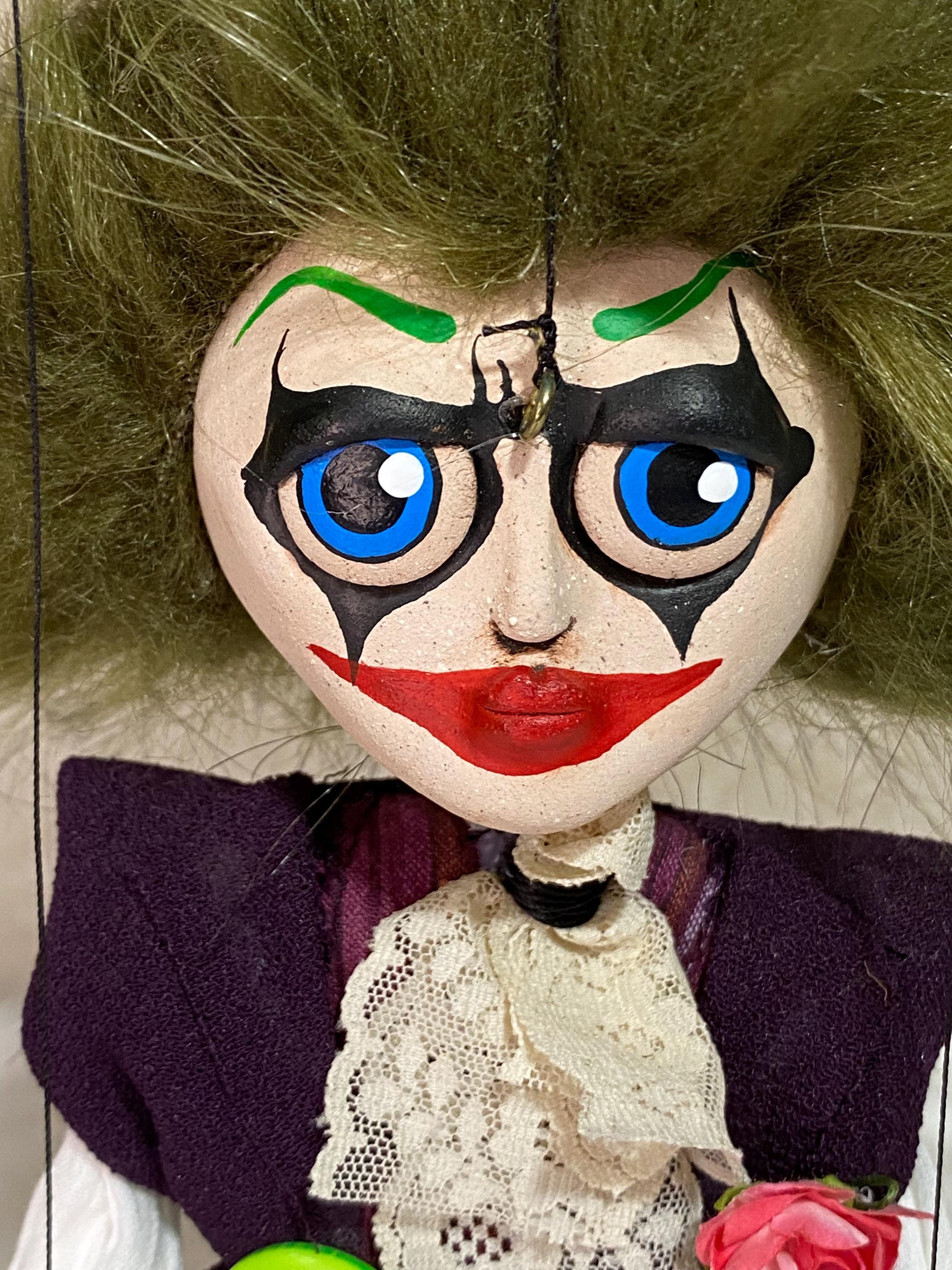 The Joker Doll: Cosplay Marionette Puppet