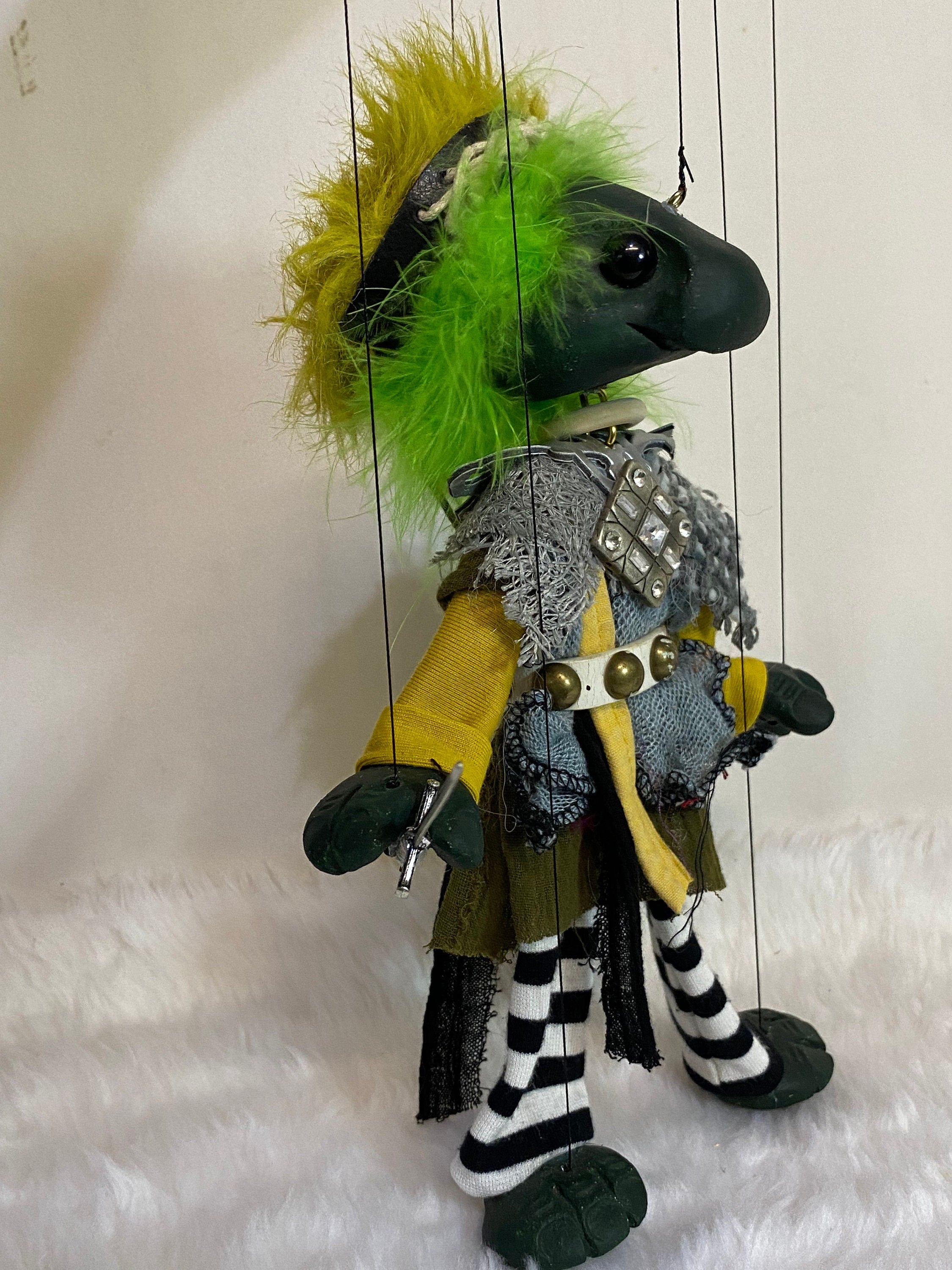 Tadpole - a Swampling Oddling marionette