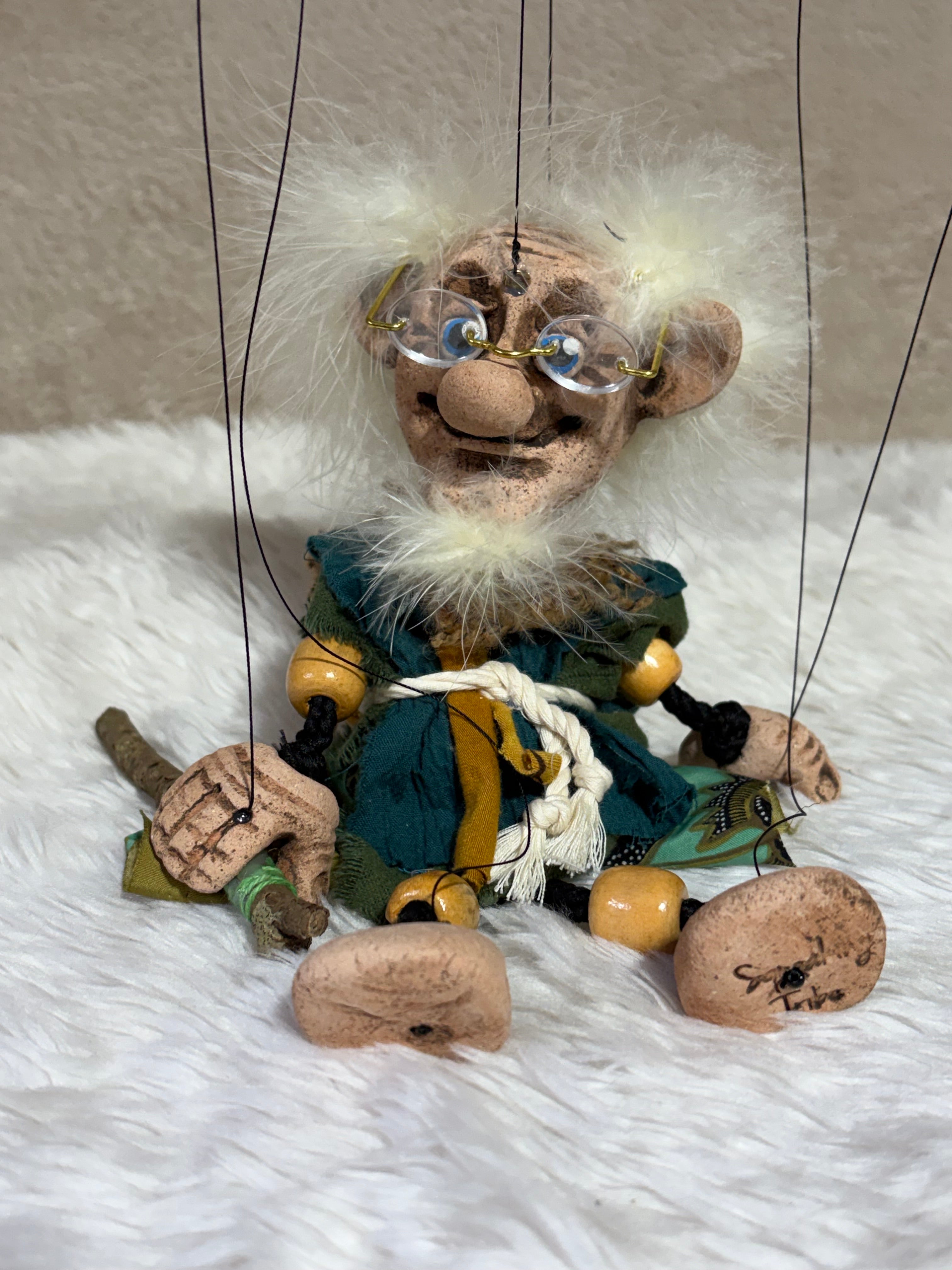 The Hermit: Classic Marionette Puppet