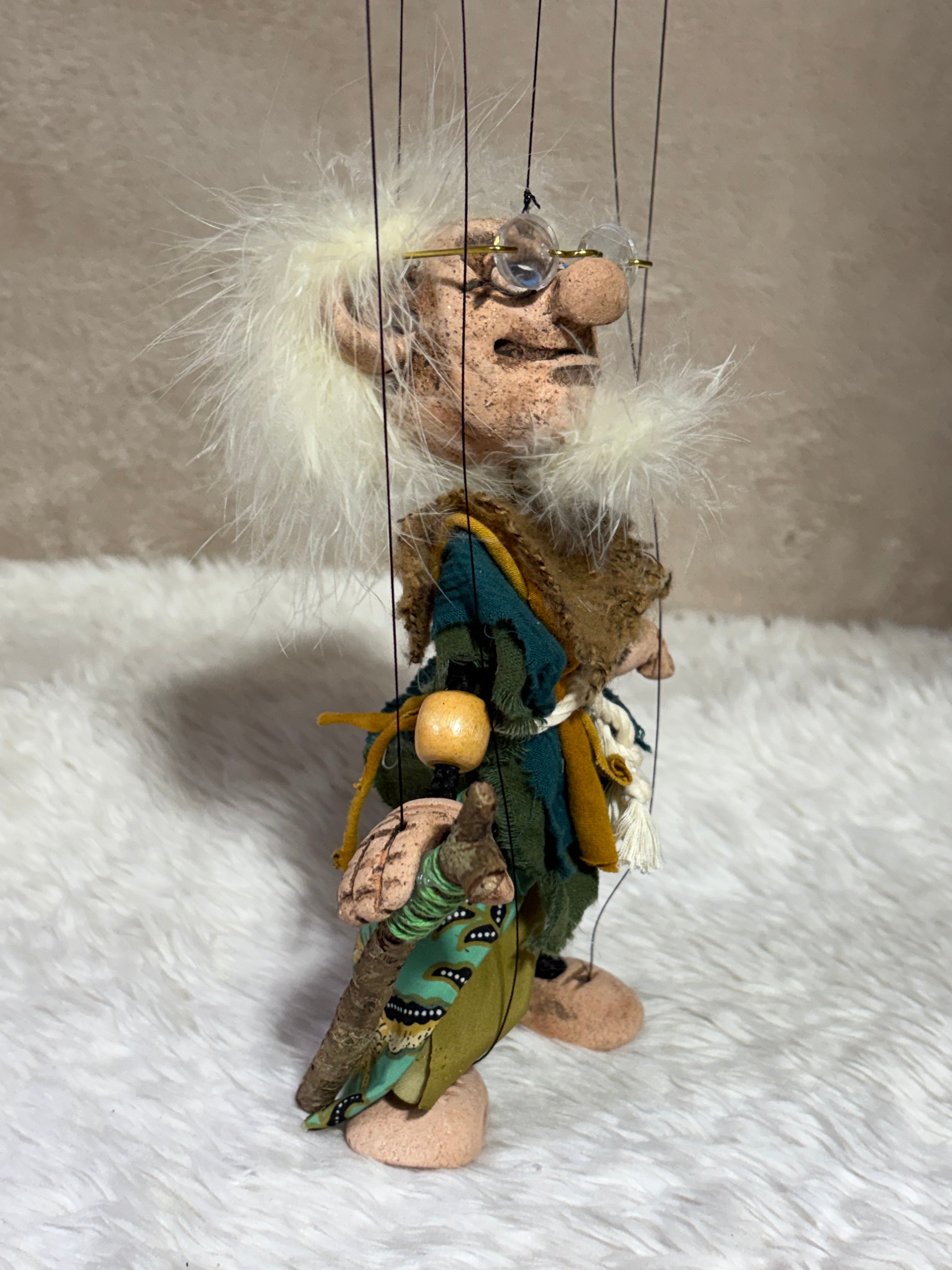 The Hermit: Classic Marionette Puppet