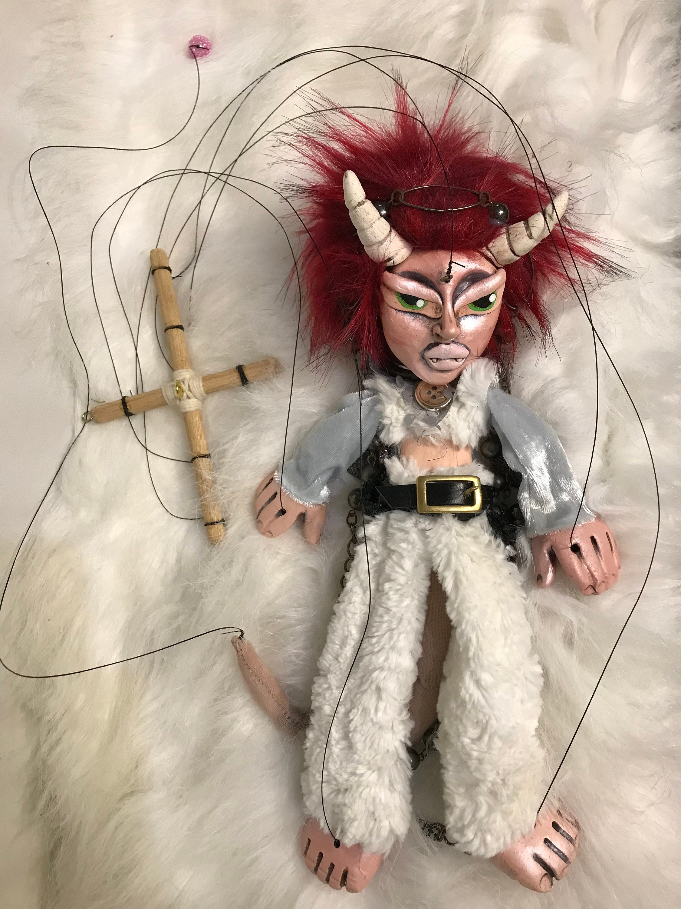 Lillith: First Woman Devil Marionette Puppet
