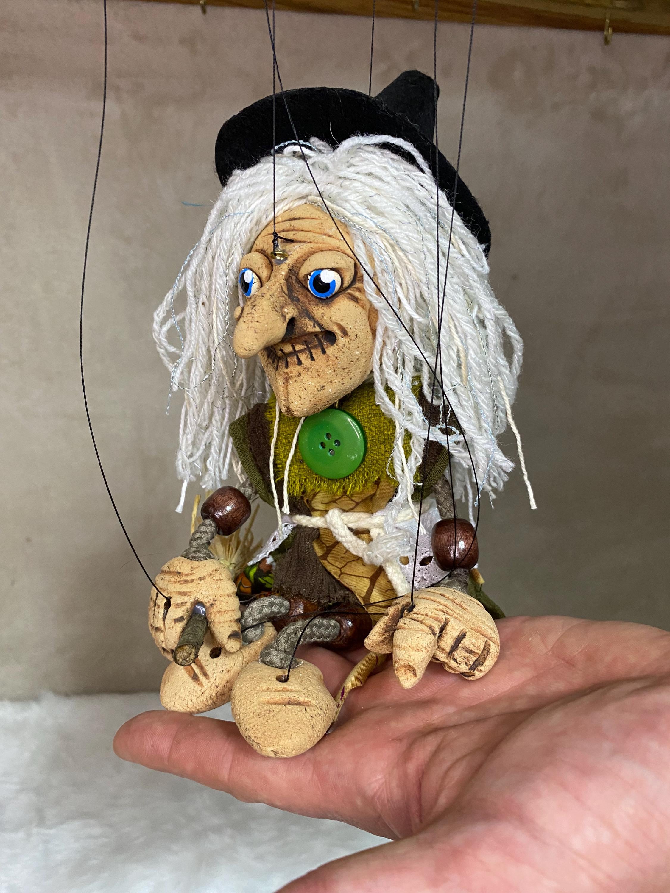 Morag the Western Witch - Marionette