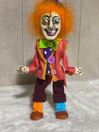 The Mad Hatter: Alice in Wonderland Marionette Puppet
