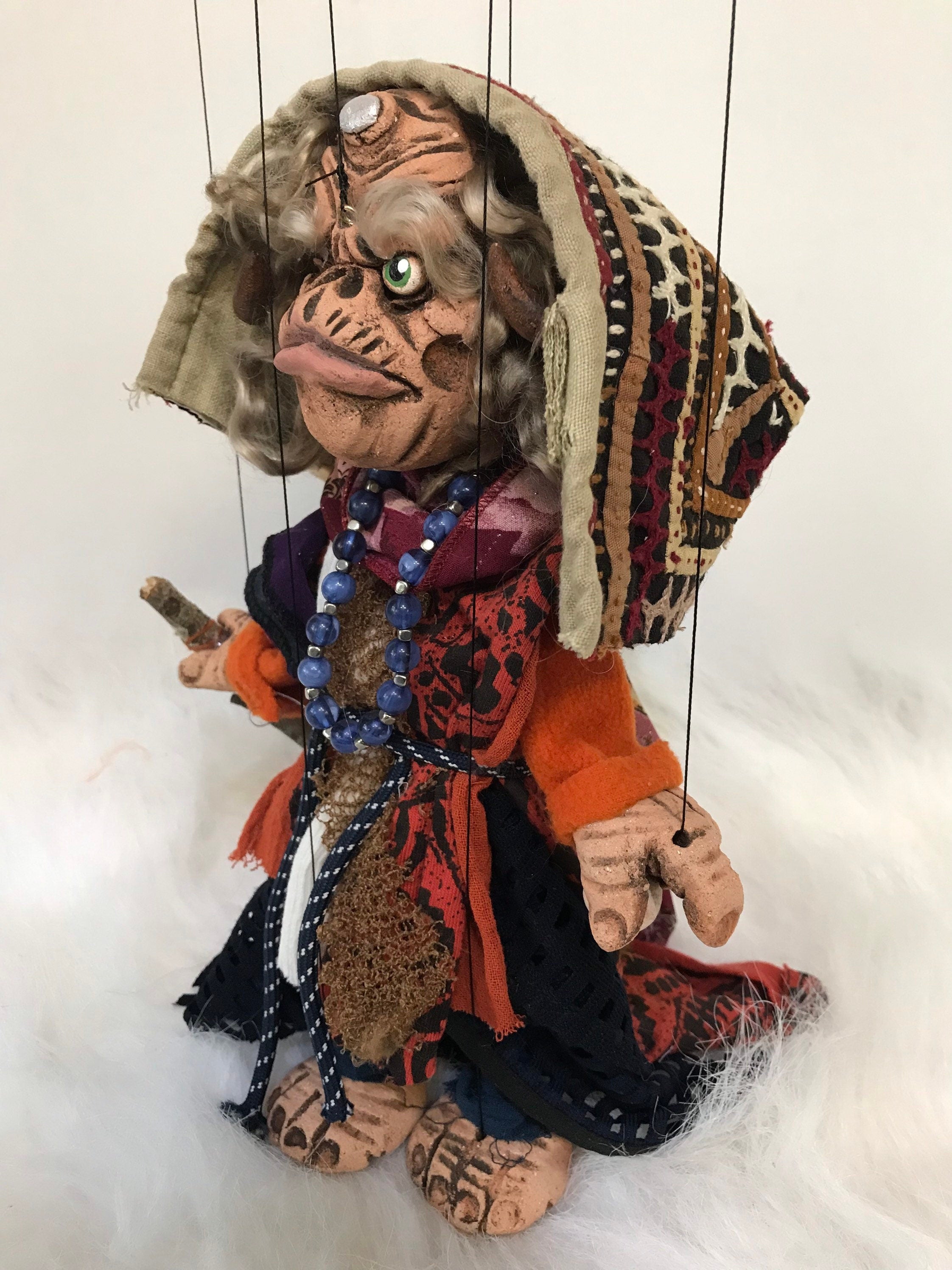 Aughra from The Dark Crystal Marionette