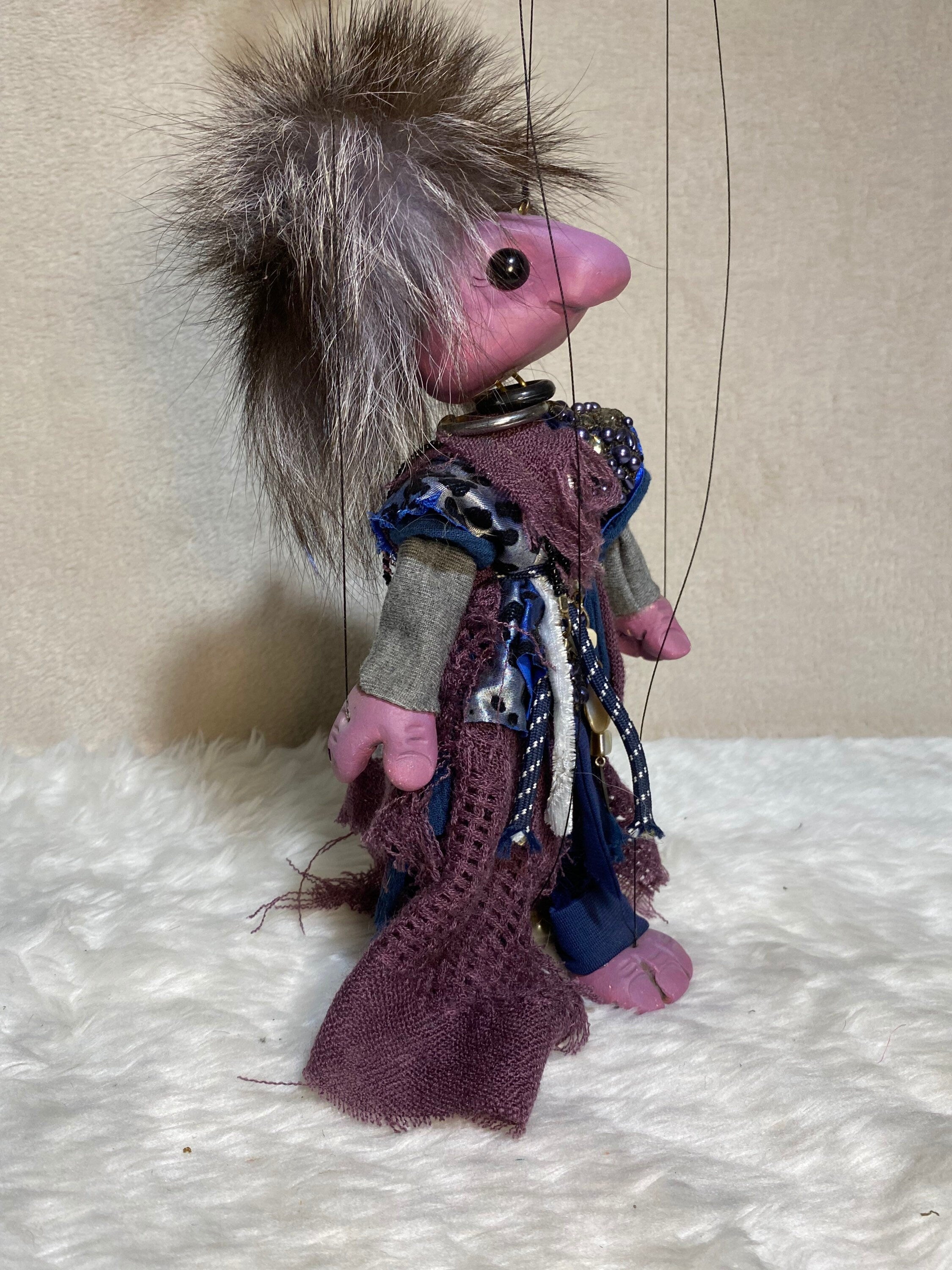 Polymater - an Underwolder Oddling marionette