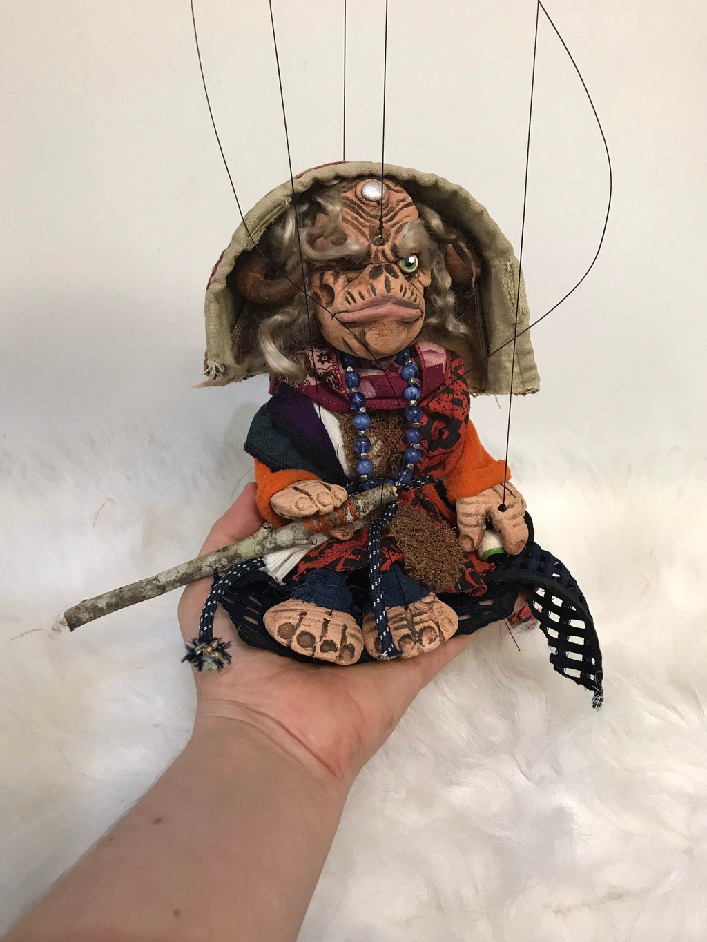 Aughra from The Dark Crystal Marionette