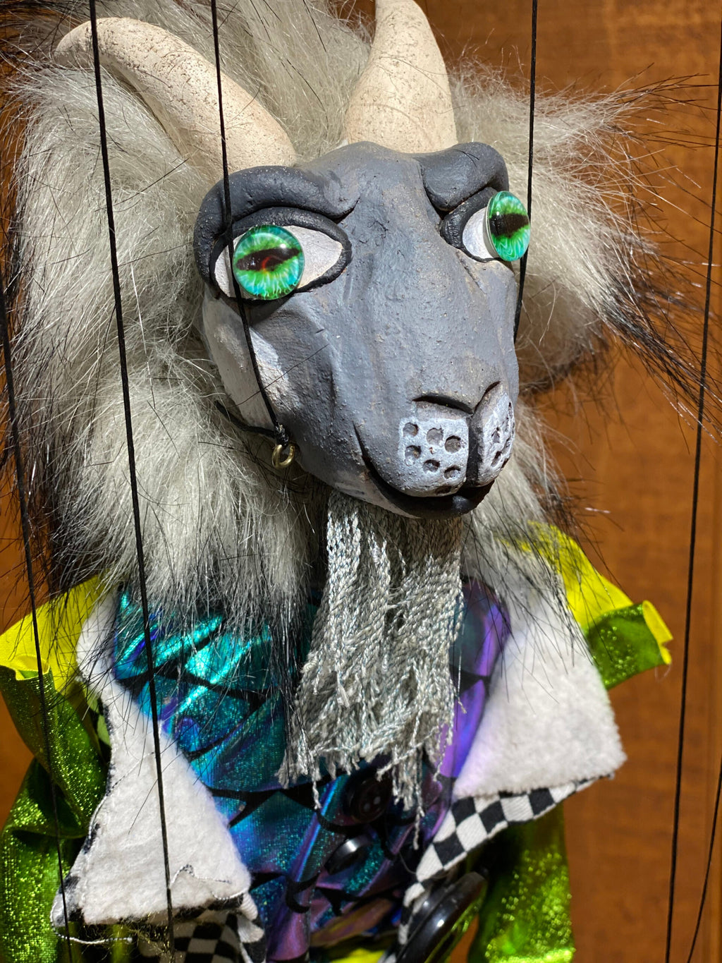 Gordon P. Goatman Marionette Puppet