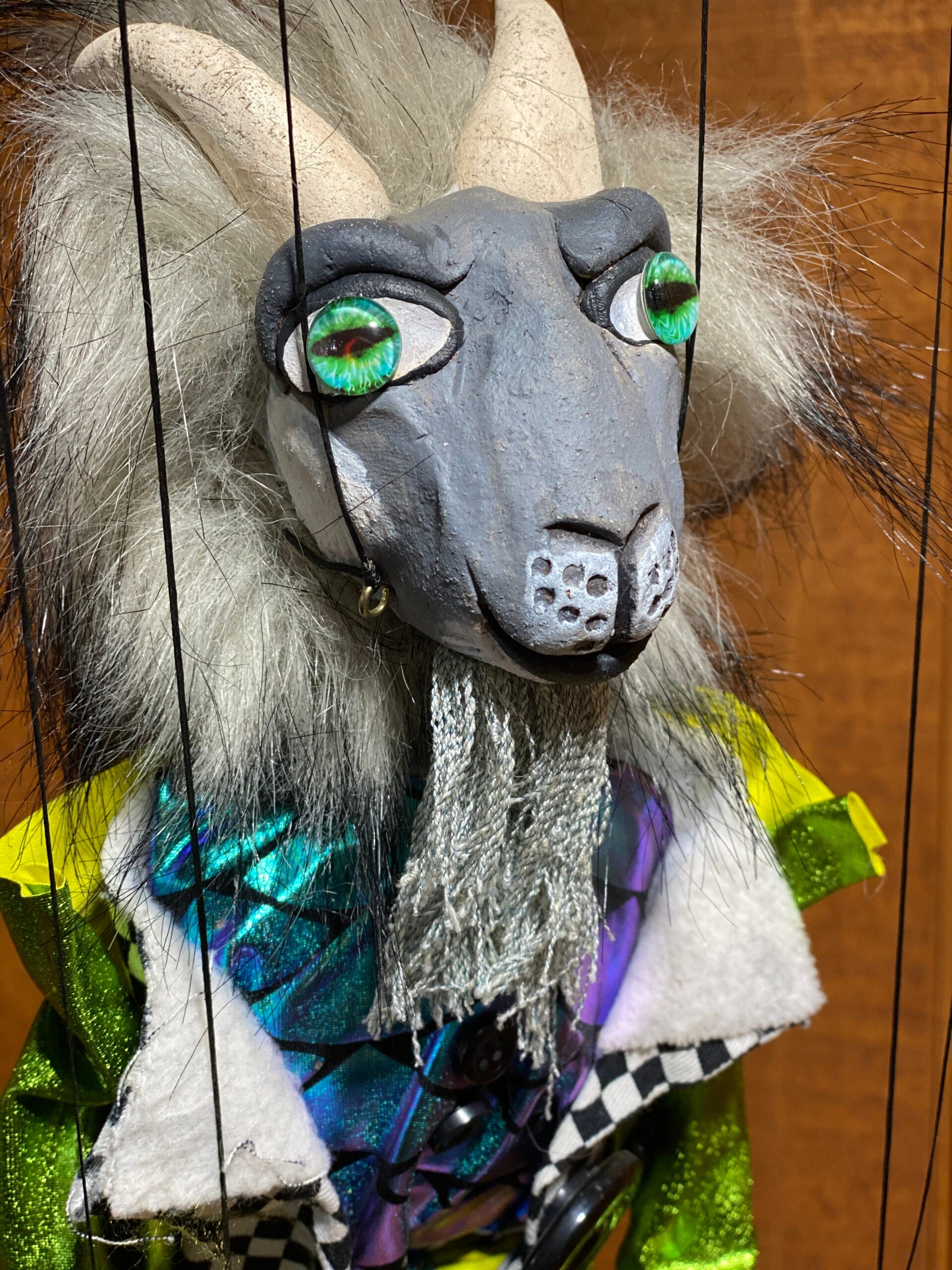 Gordon P. Goatman Marionette Puppet