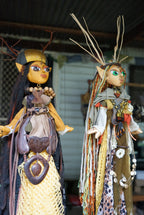 Morgana le Fay - Mistress of the Dark - Merlin's dark Shadow Marionette