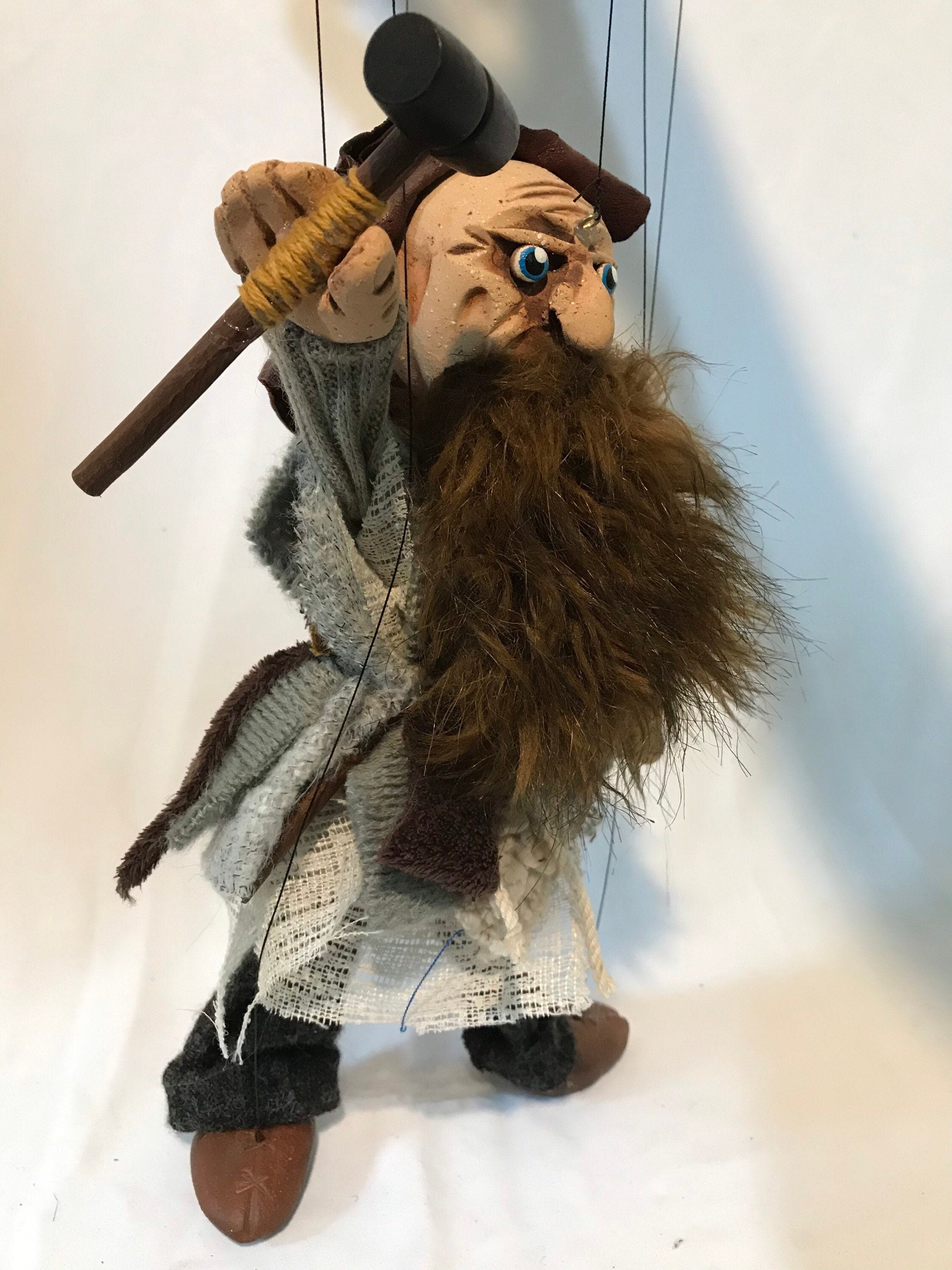 Thor the Thunder God Viking Marionette