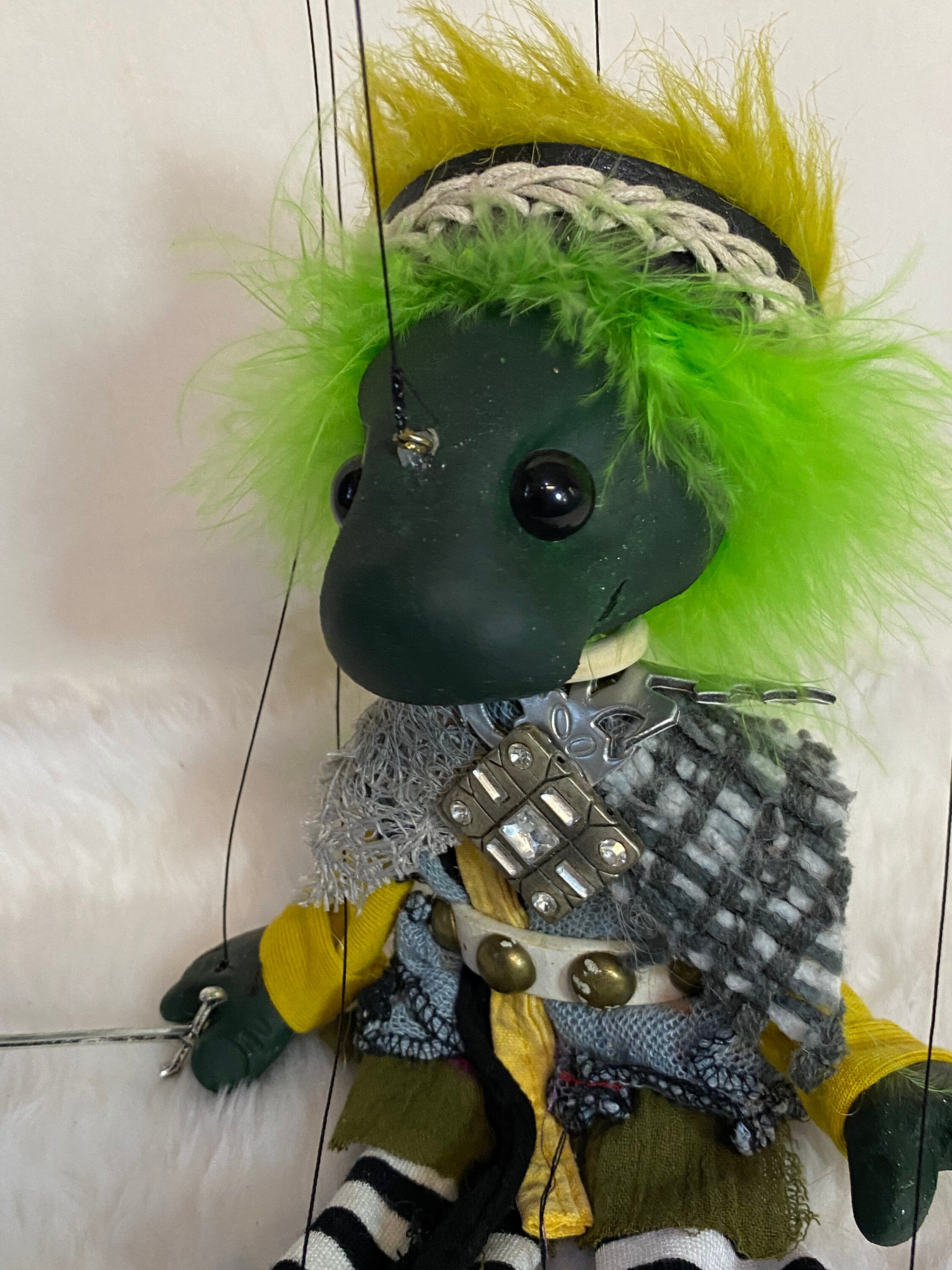 Tadpole - a Swampling Oddling marionette