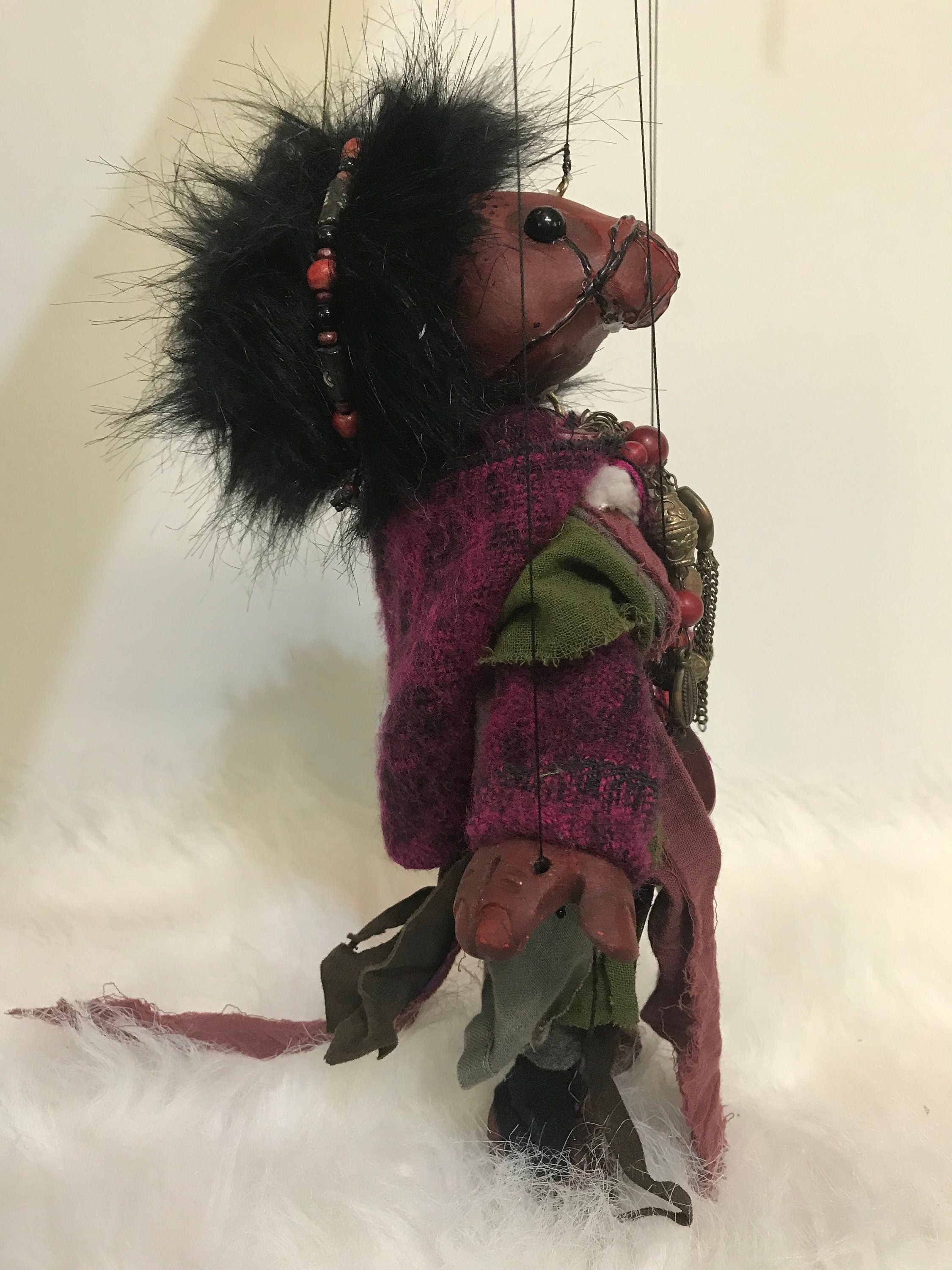 Yimmy Koyoty - a Desert-dweller Oddling marionette