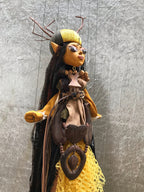 Morgana le Fay - Mistress of the Dark - Merlin's dark Shadow Marionette