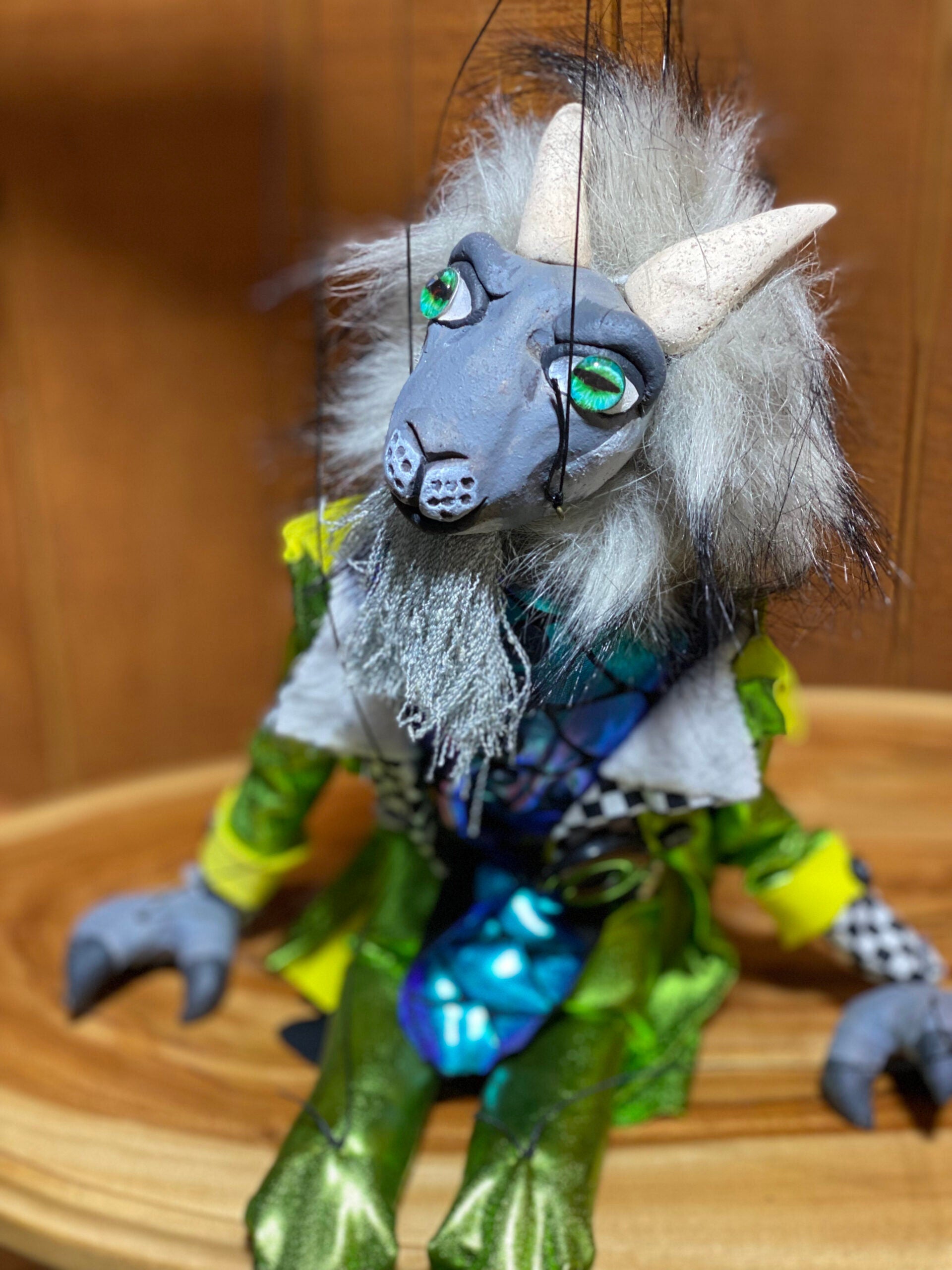 Gordon P. Goatman Marionette Puppet