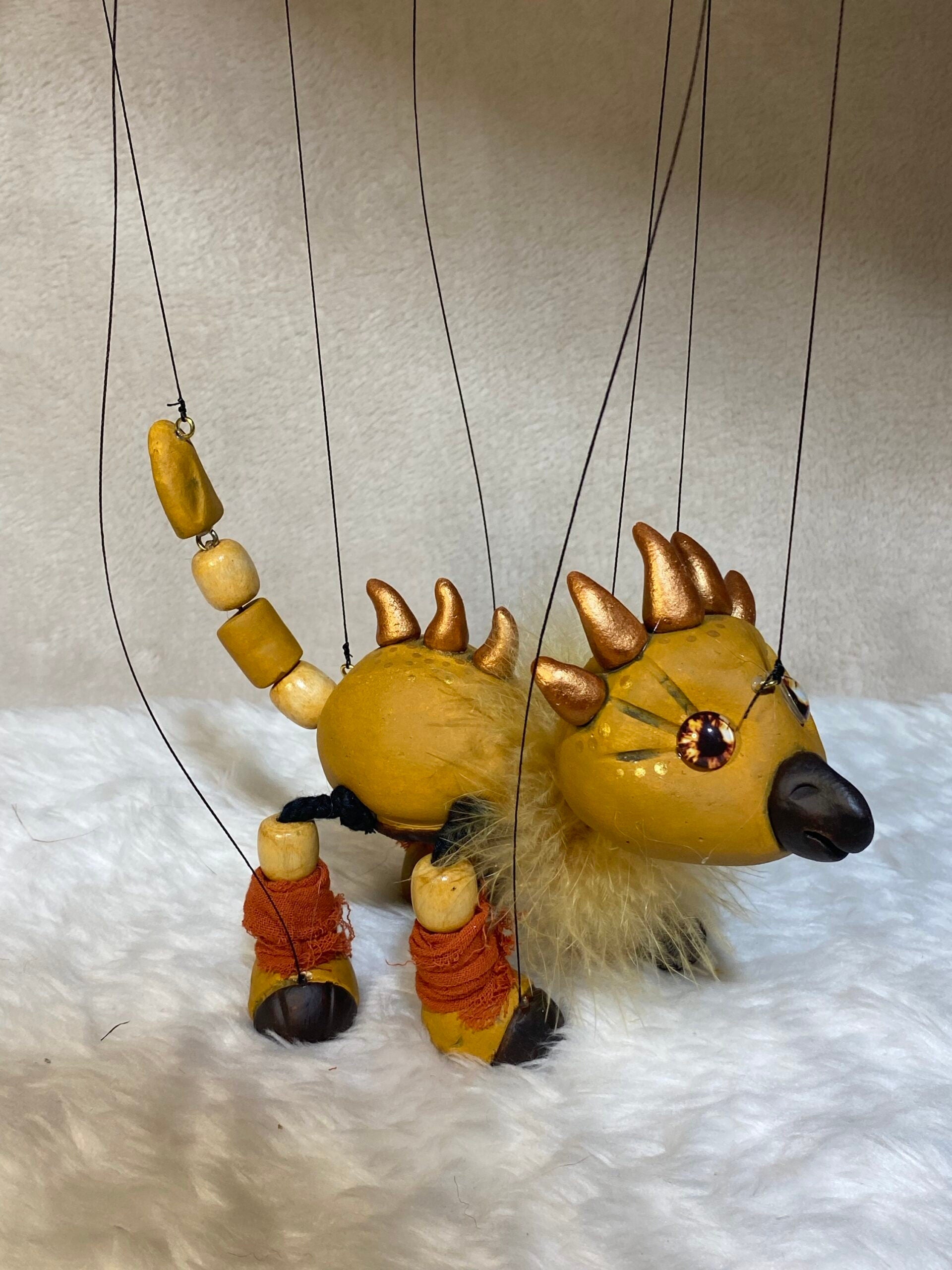 Sunbird Dragon Marionette Puppet