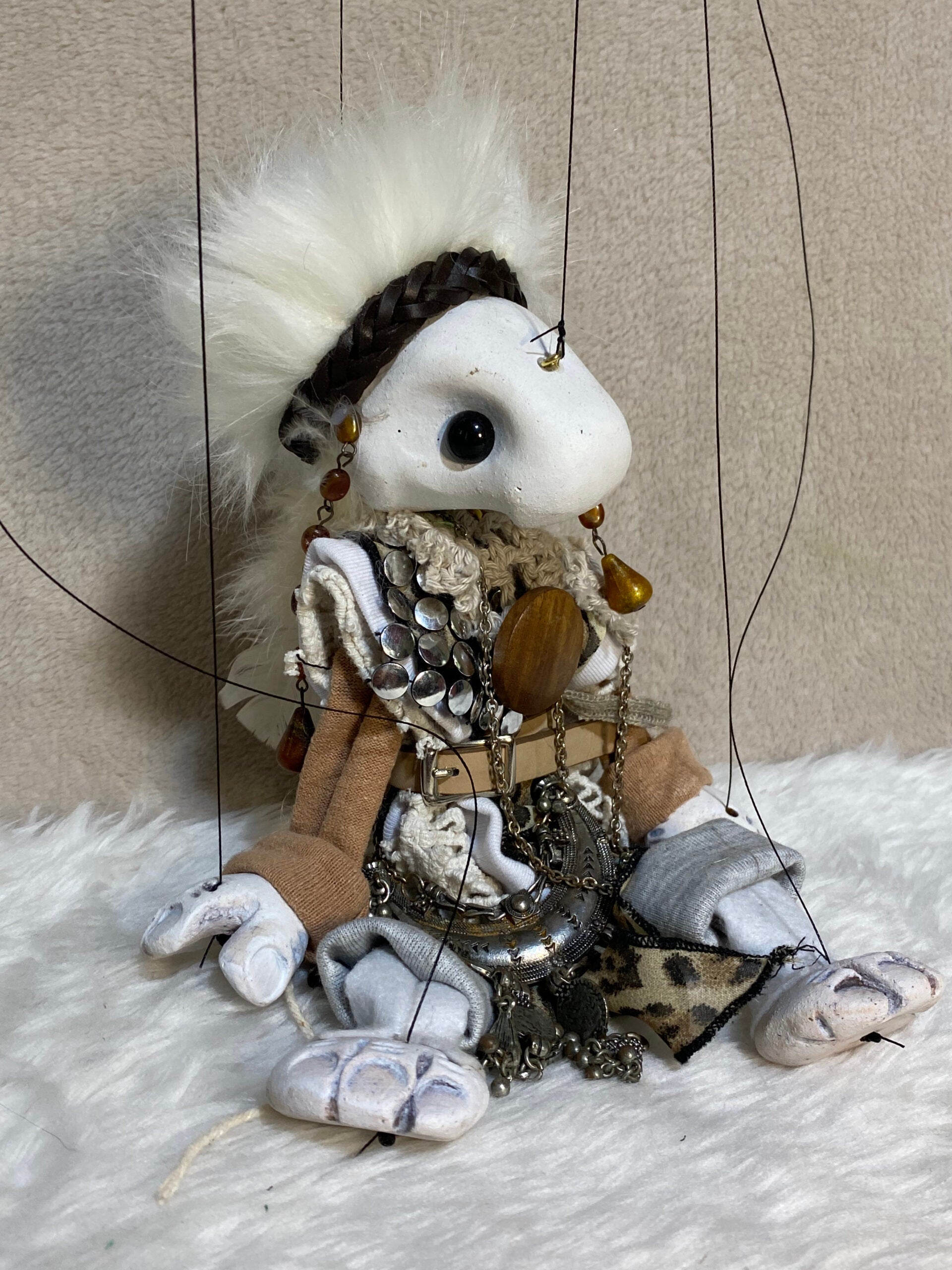 Inanna - an Aeyriekin Oddling Marionette