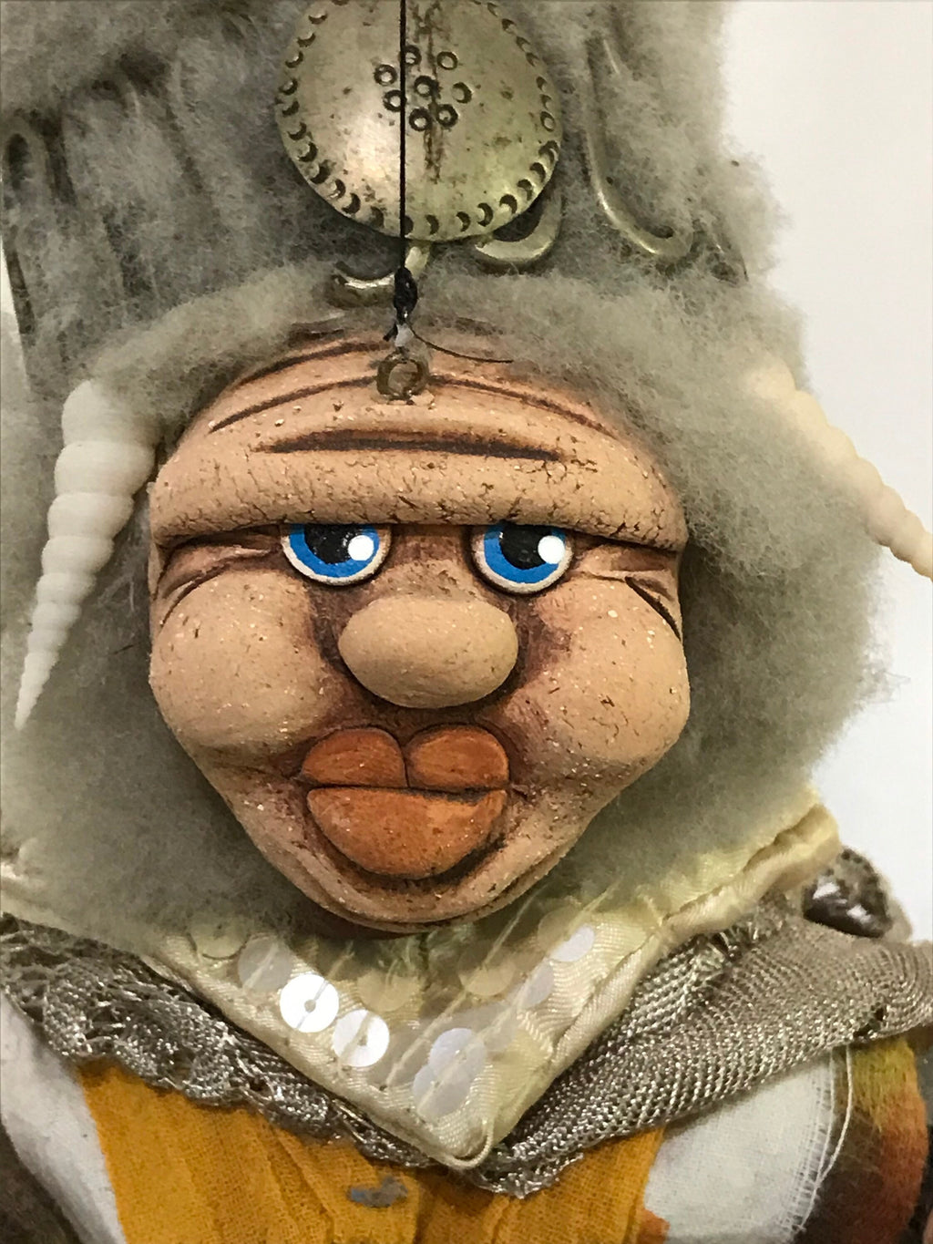 Longh Horne the Ogress Viking God Marionette