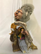 Longh Horne the Ogress Viking God Marionette