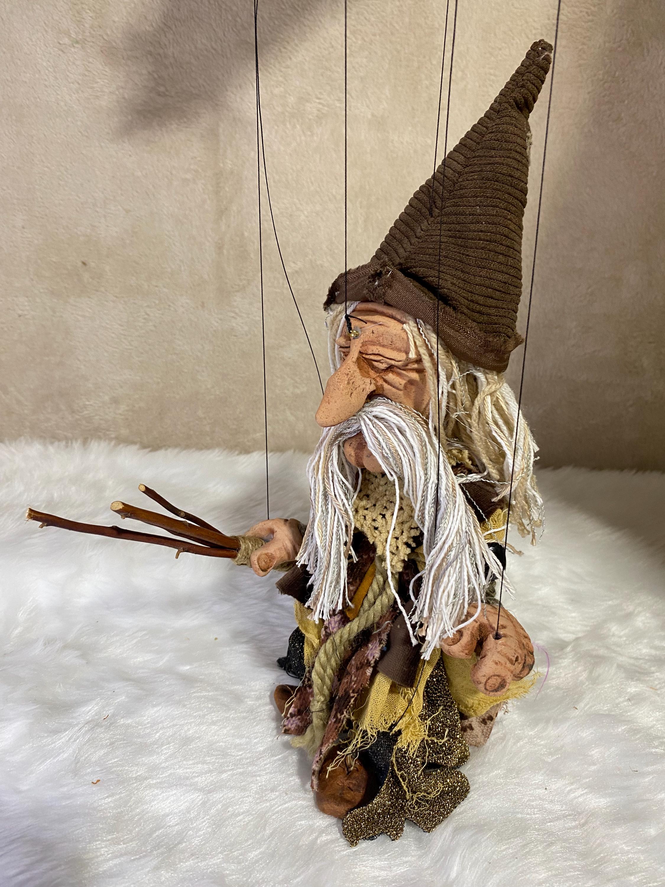 Radagast the Brown - Wizard Marionette