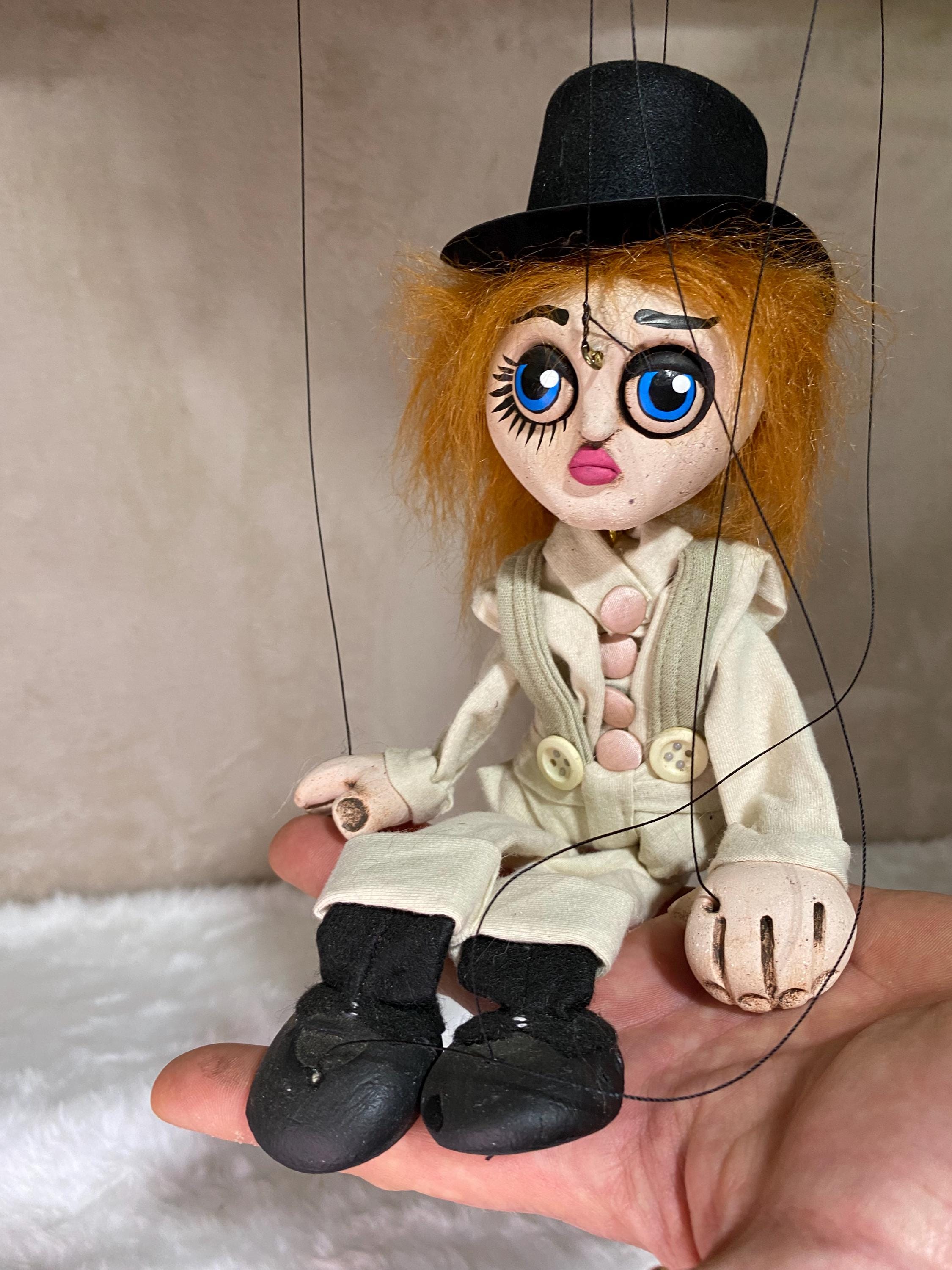 Clockwork Orange Doll: Cosplay Marionette Puppet