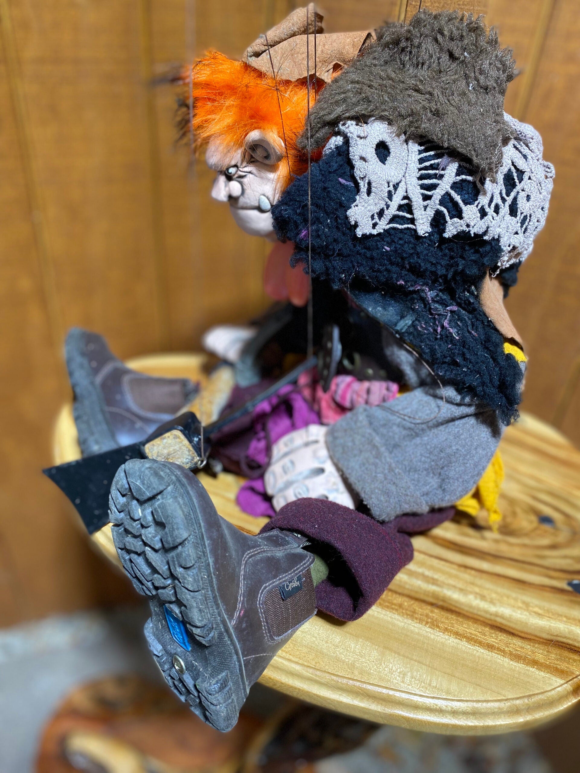 The Giant Bozwell - Large Marionette