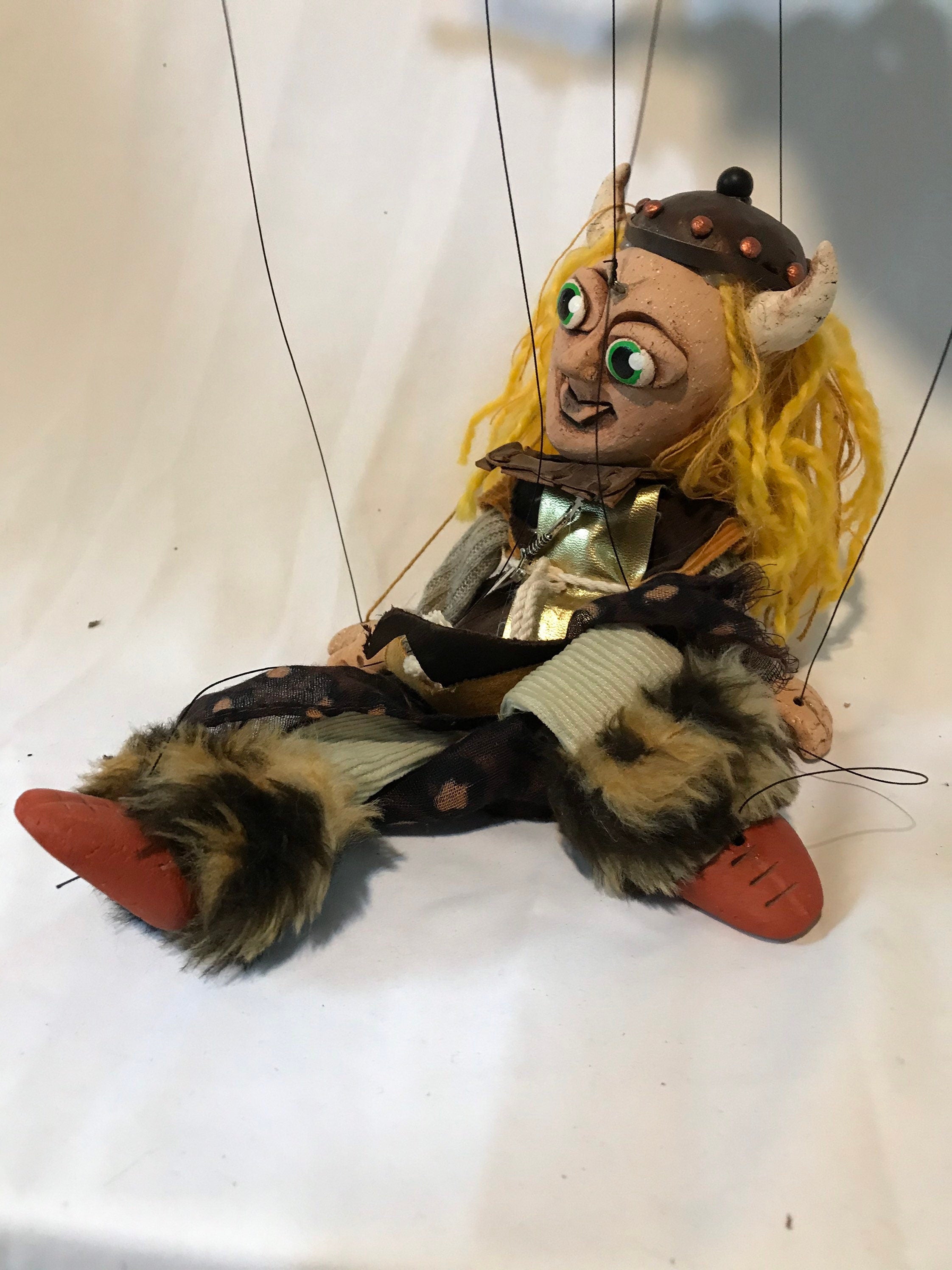 Idun the Youthful Viking Gods Marionette