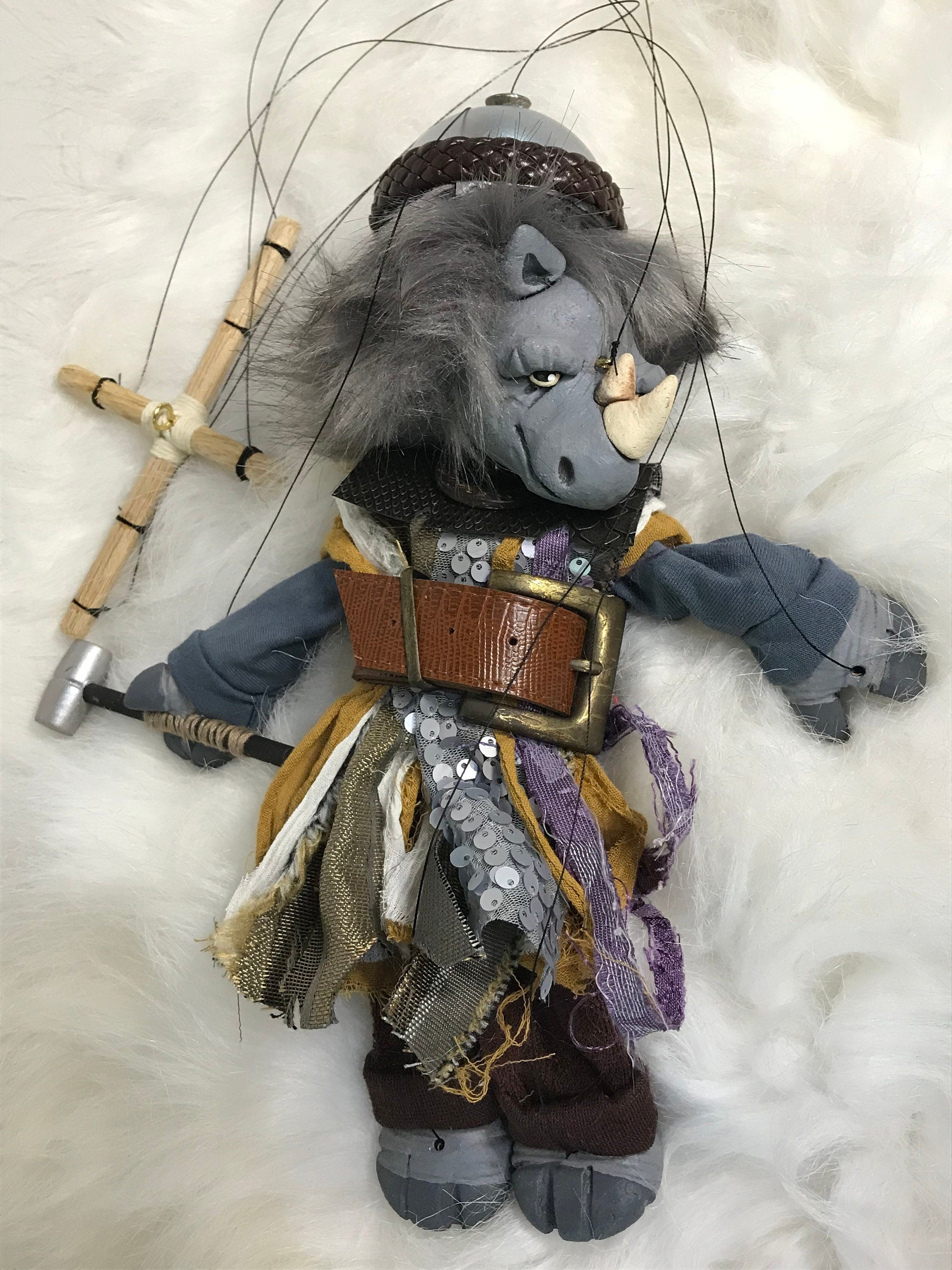 Rumble Rockbottom Rhino Marionette