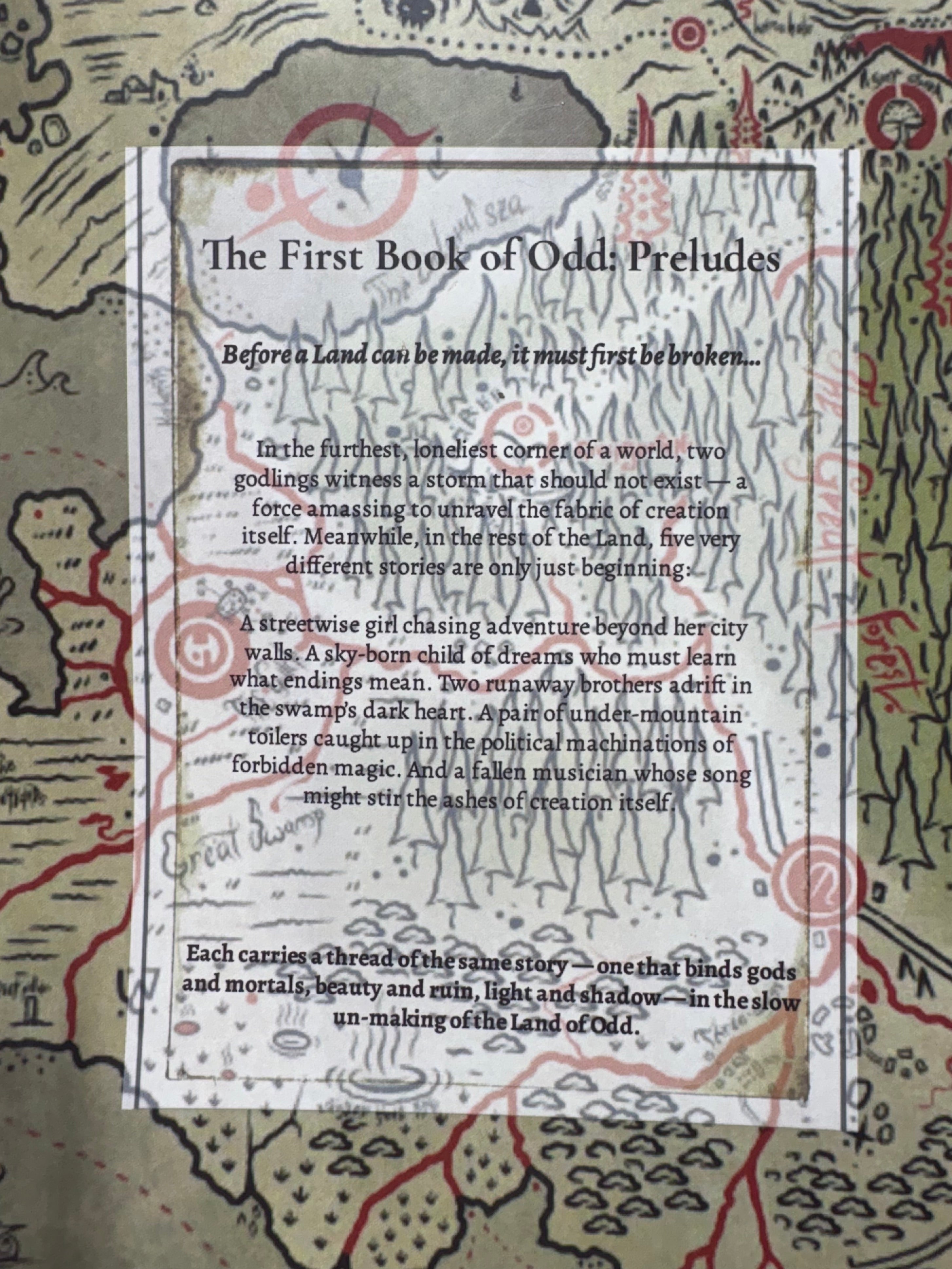 The First Book of Odd (Preludes) - Illustrated Edition